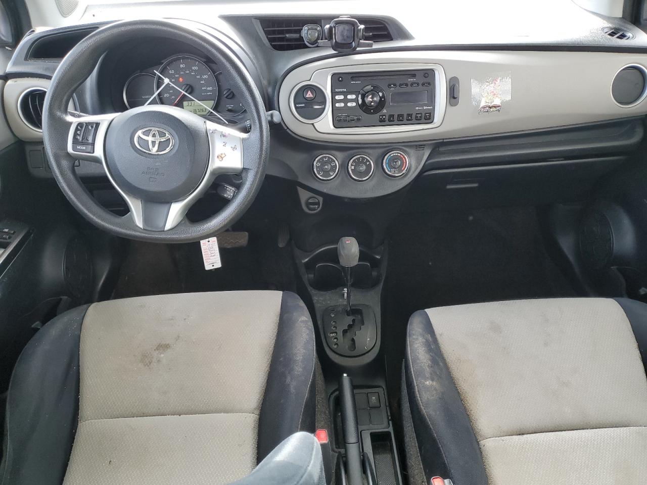 2012 Toyota Yaris VIN JTDKTUD3XCD517783 Copart auction photo, front end damage thumbnail 8