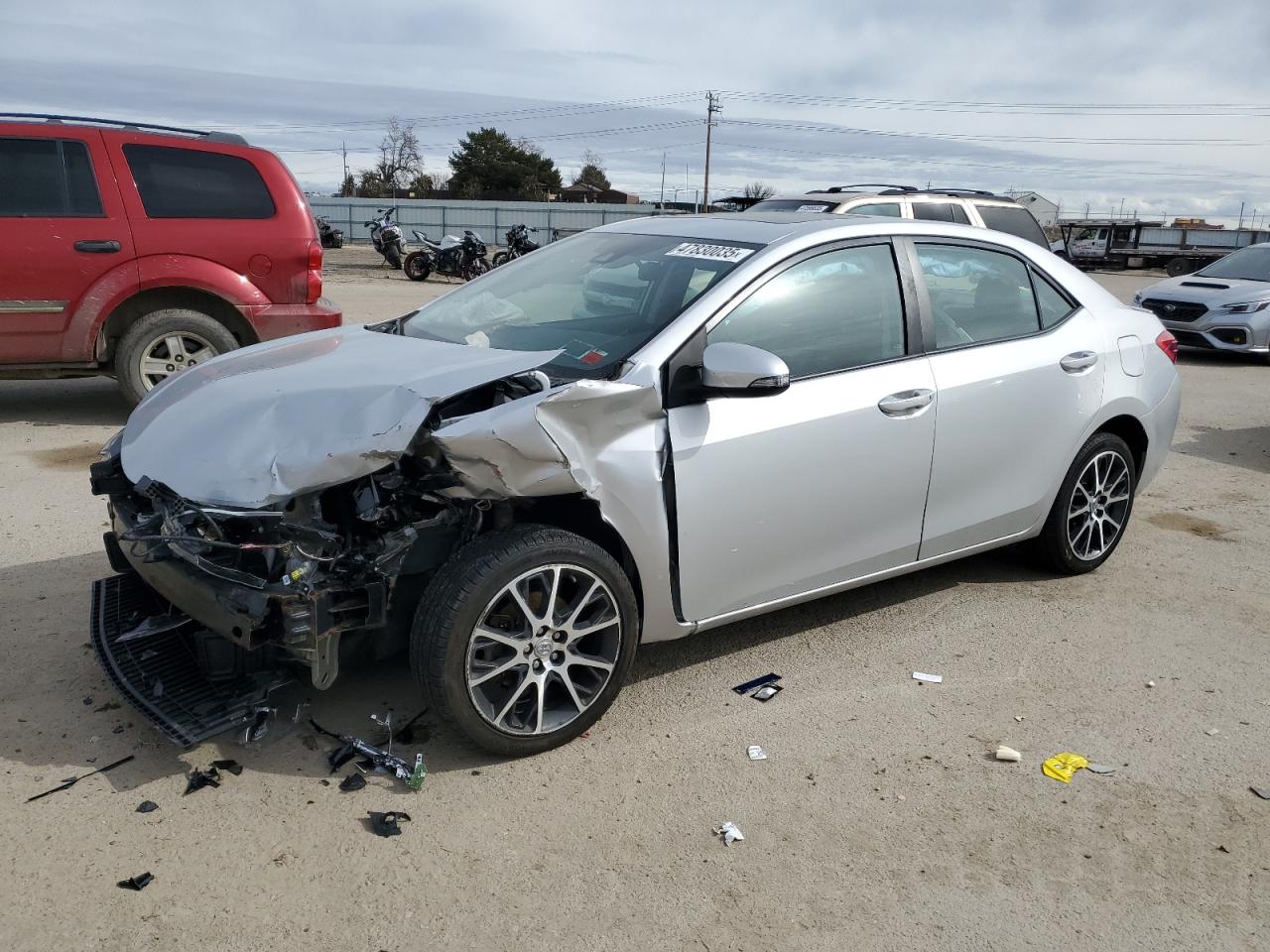 2017 Toyota Corolla VIN 5YFBURHE5HP622113