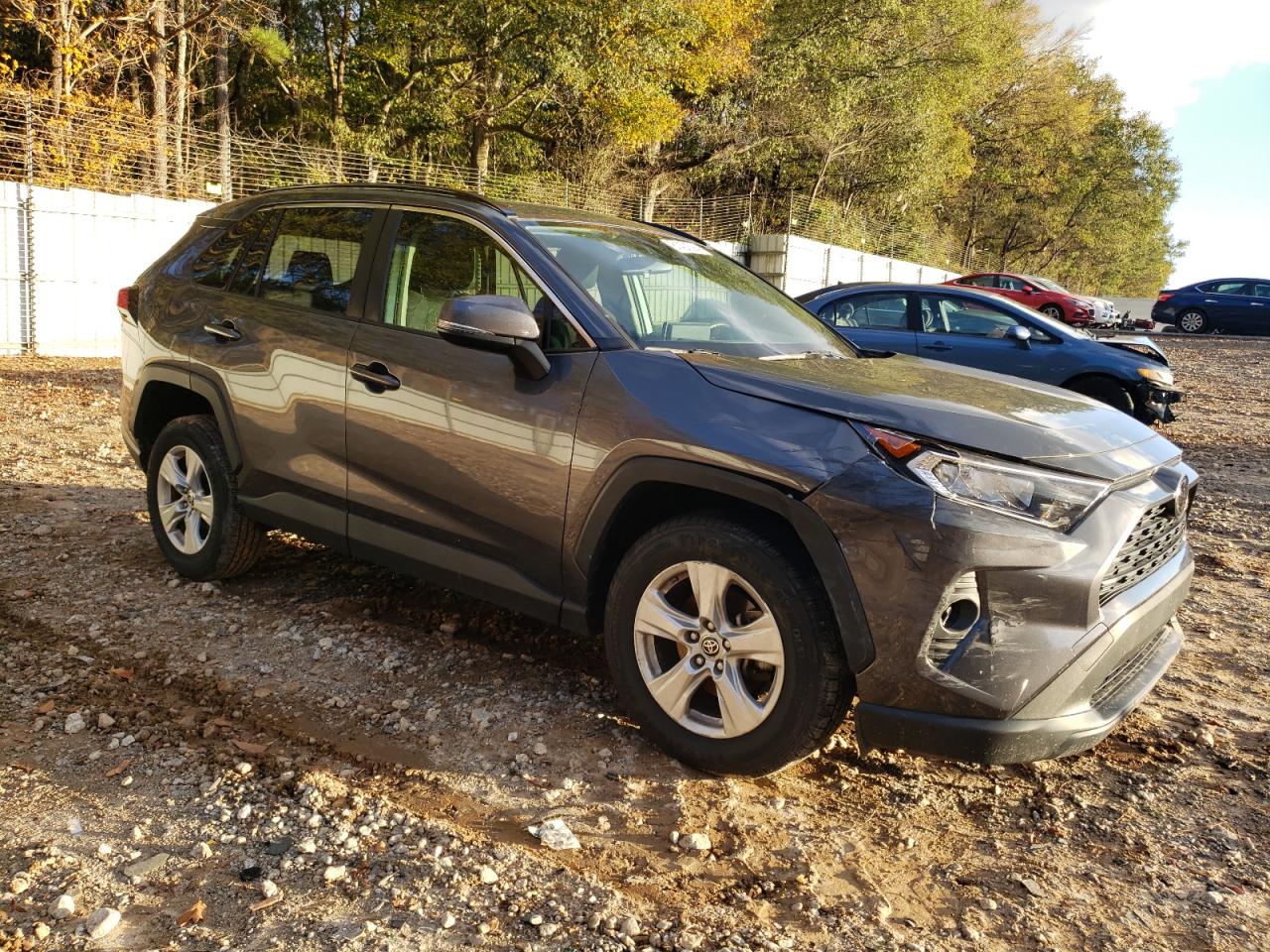 2019 Toyota RAV 4 VIN JTMW1RFV9KD041155 Copart auction photo, front end damage thumbnail 4