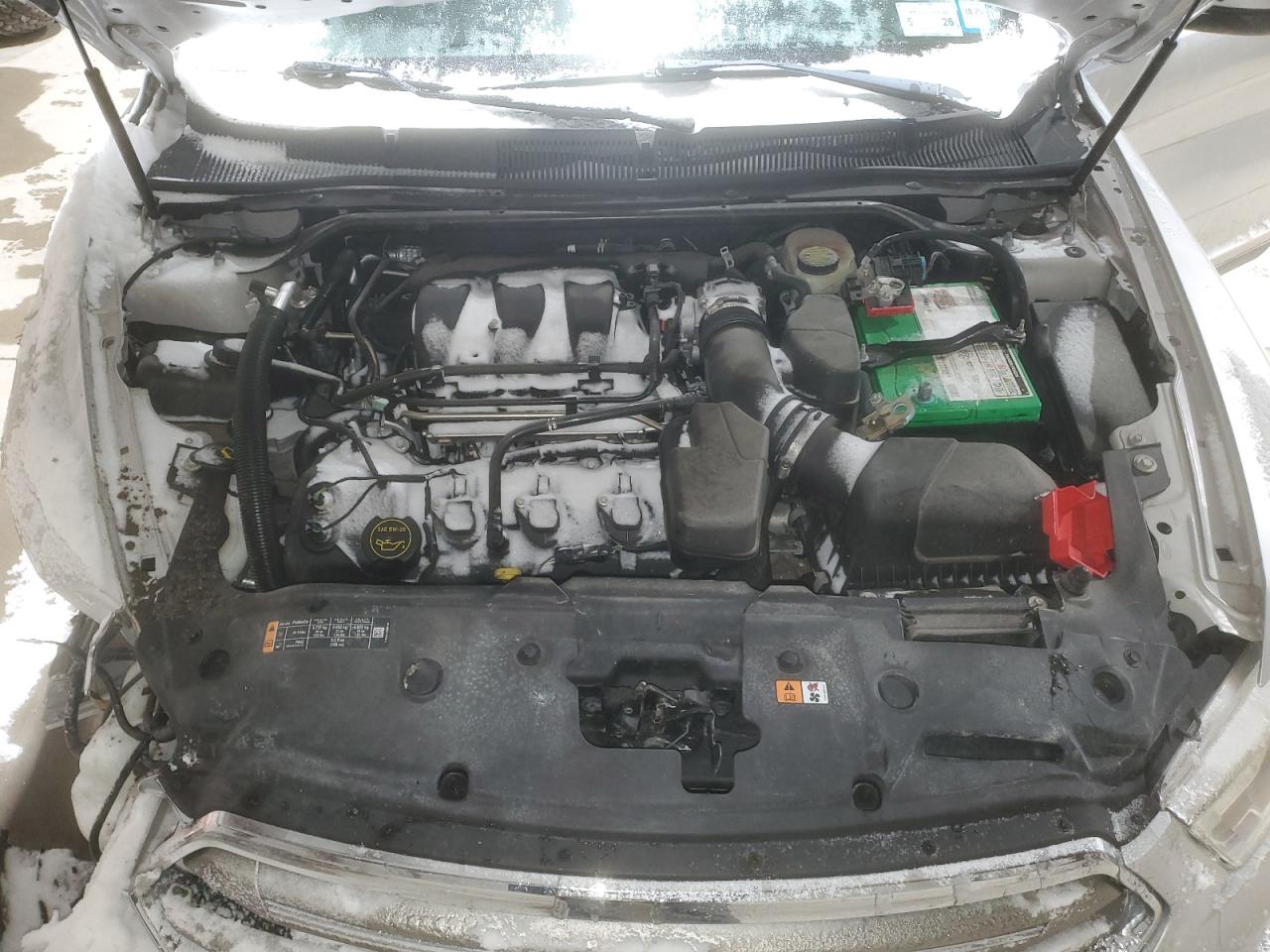2017 Ford Taurus VIN 1FAHP2H83HG114443 Copart auction photo, all over damage thumbnail 12