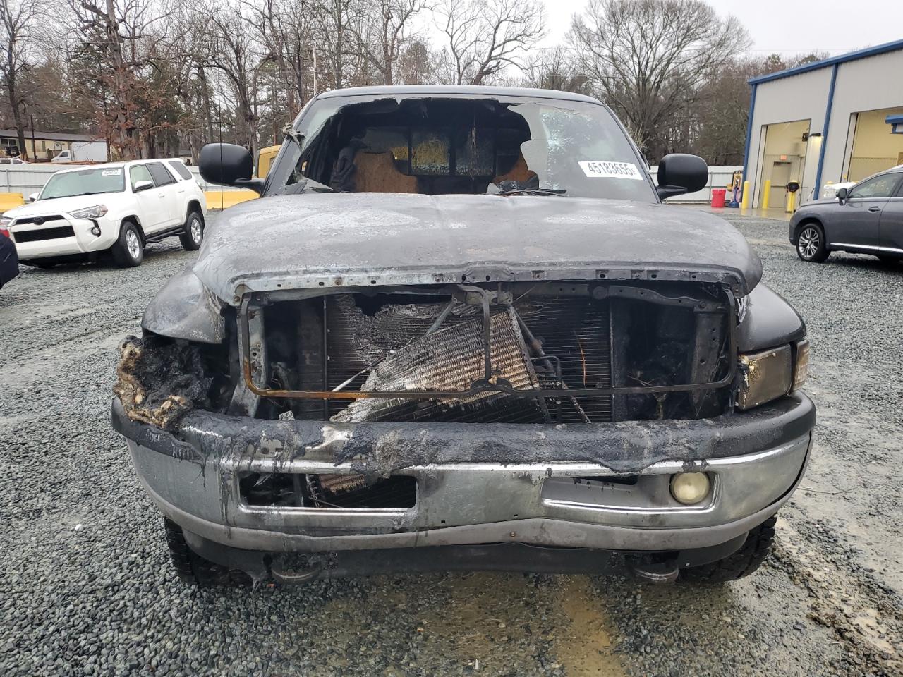 2001 Dodge RAM VIN 3B7HF13Y31G203387 Copart auction photo, burn - interior / burn - engine damage thumbnail 5