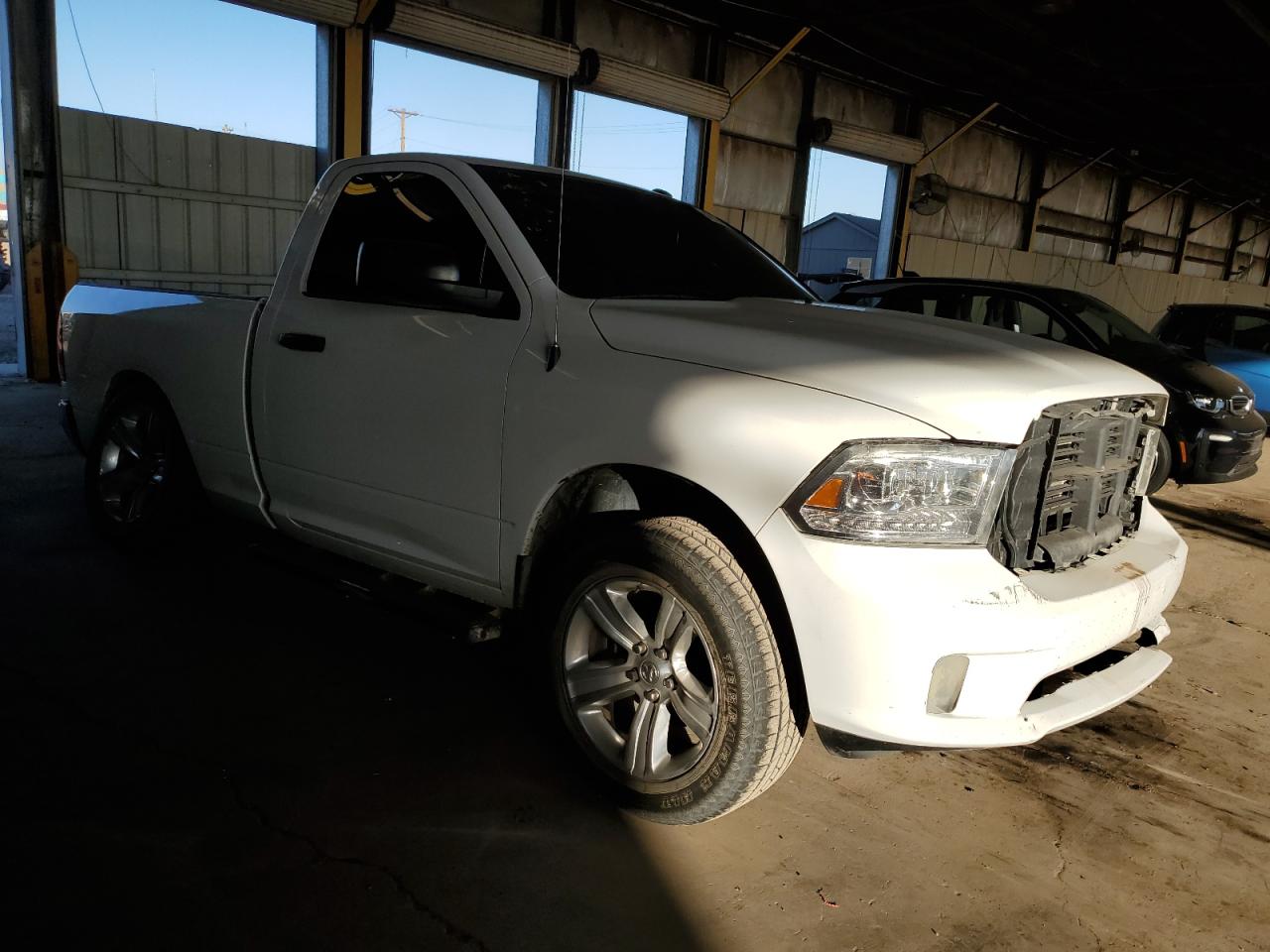 2019 RAM 1500 VIN 3C6JR6AG9KG505114 Copart auction photo, rear end / undercarriage damage thumbnail 4