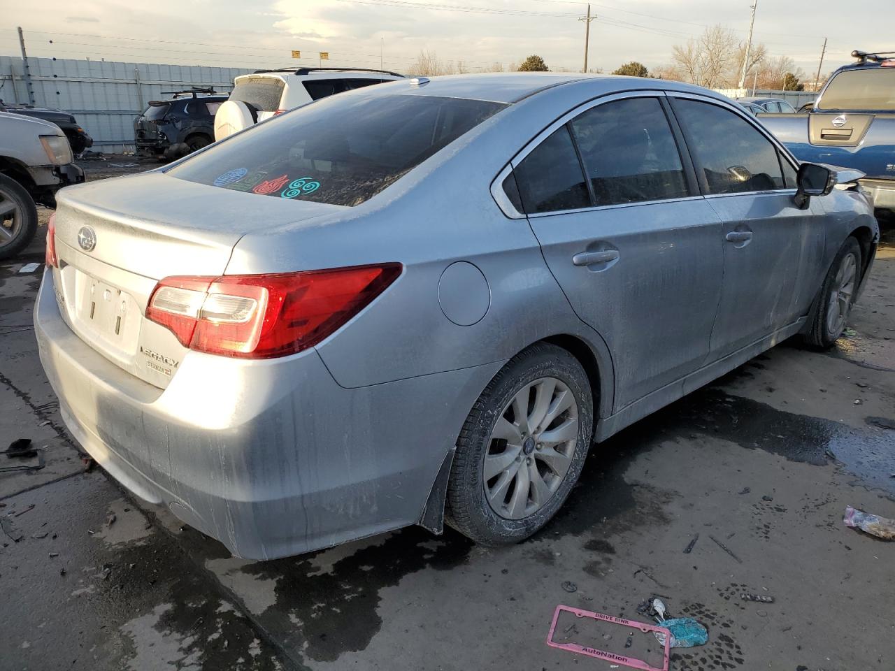 2015 Subaru Legacy VIN 4S3BNBF69F3016996 Copart auction photo, front end / hail damage thumbnail 3