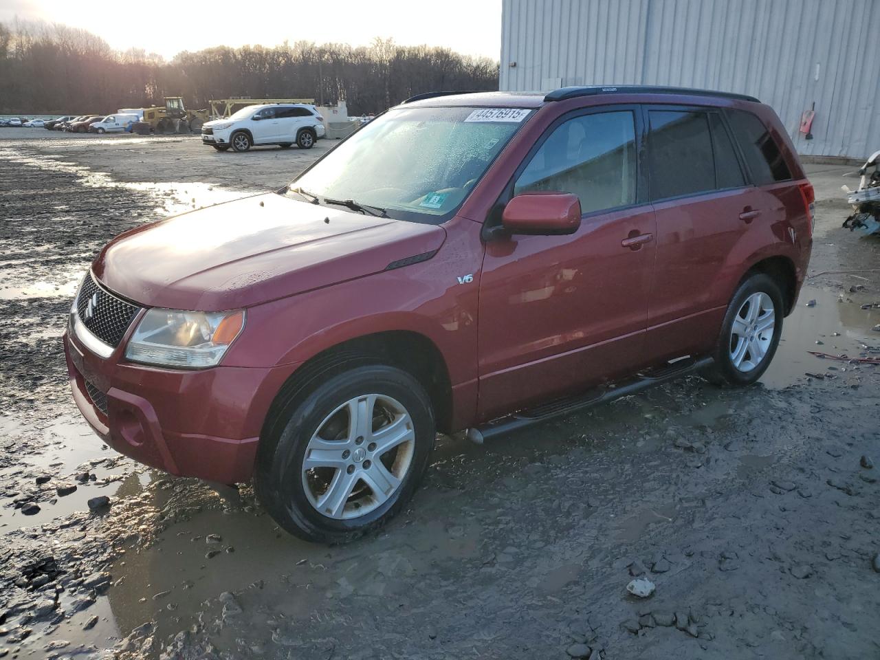 2007 Suzuki Grand Vitara VIN JS3TD947474201482 - Copart auction photo