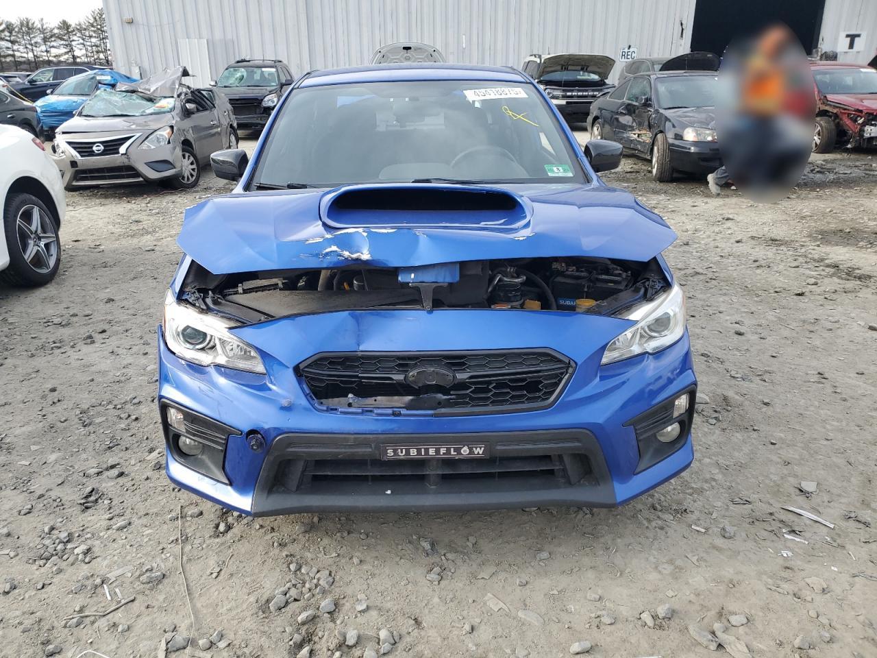 2019 Subaru WRX VIN JF1VA1A64K9801420 Copart auction photo, front end / rear end damage thumbnail 5