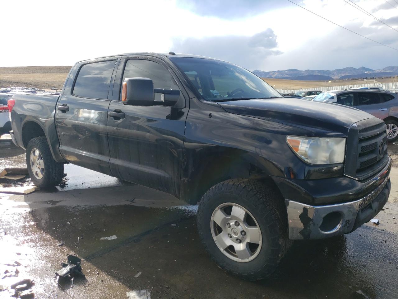 2010 Toyota Tundra VIN 5TFDW5F18AX157183 Copart auction photo, front end / hail damage thumbnail 4