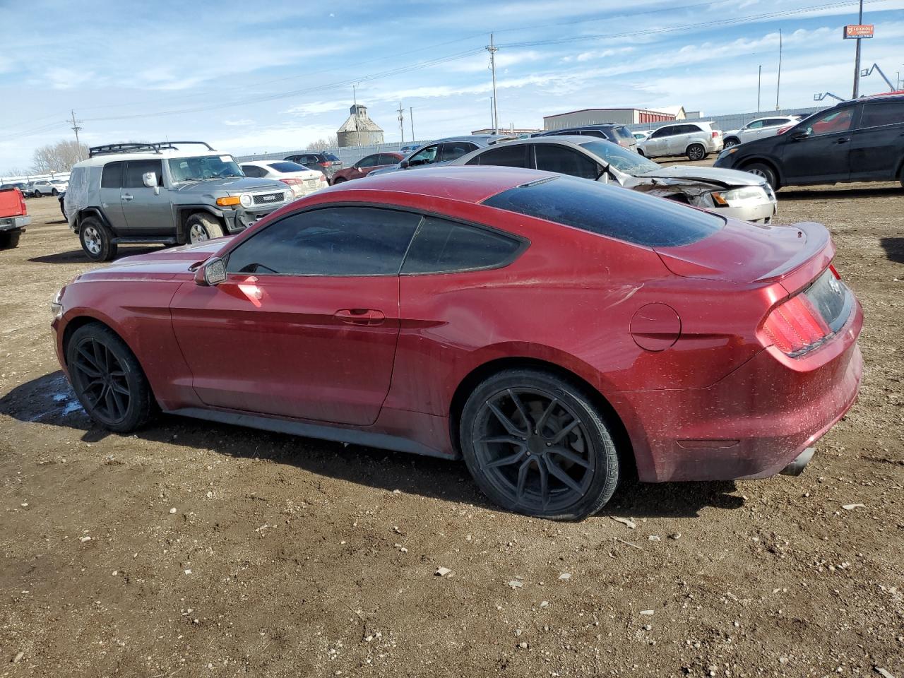 2016 Ford Mustang VIN 1FA6P8THXG5258941 Copart auction photo, side damage thumbnail 2