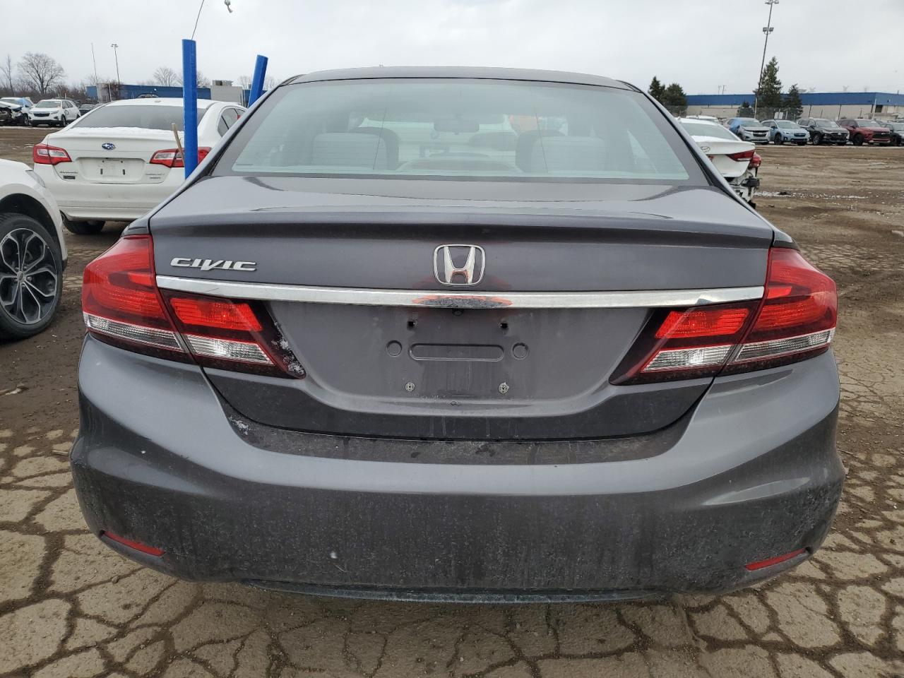 2014 Honda Civic VIN 19XFB2F84EE244634 Copart auction photo, front end damage thumbnail 6