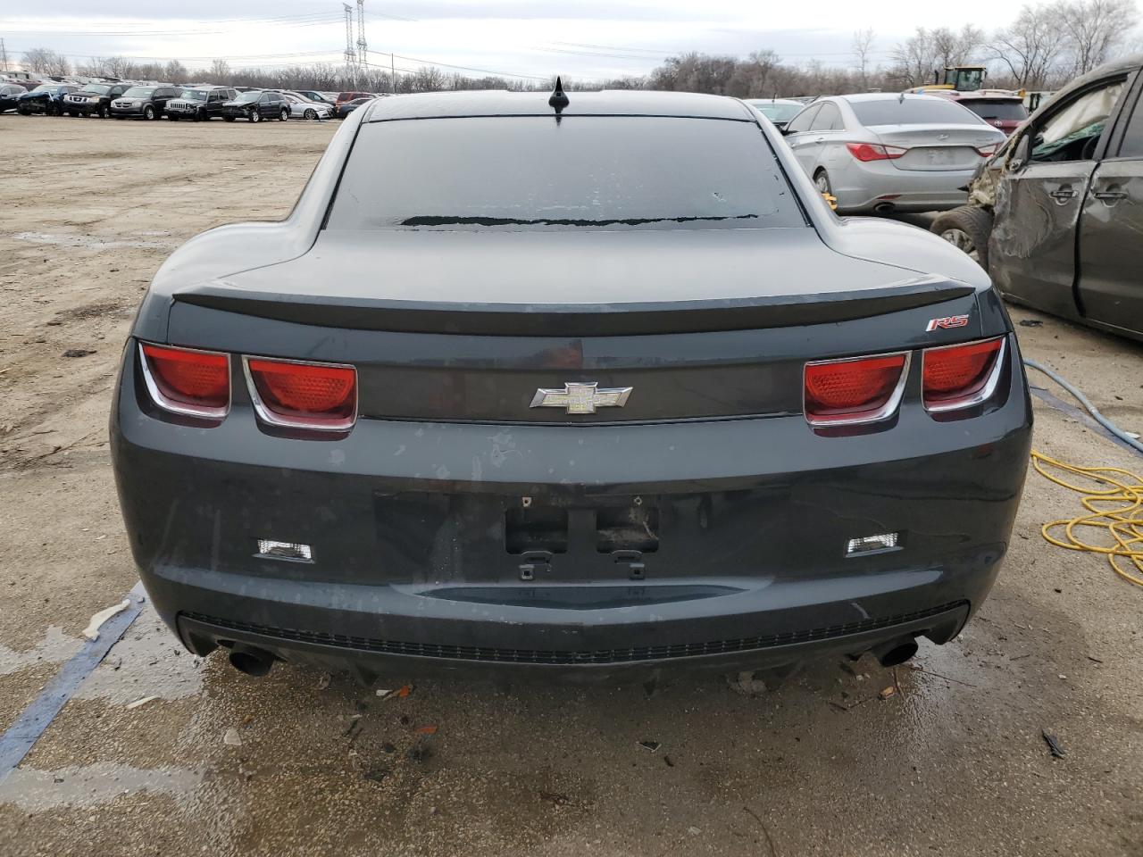 2013 Chevrolet Camaro VIN 2G1FB1E3XD9103525 Copart auction photo, front end damage thumbnail 6
