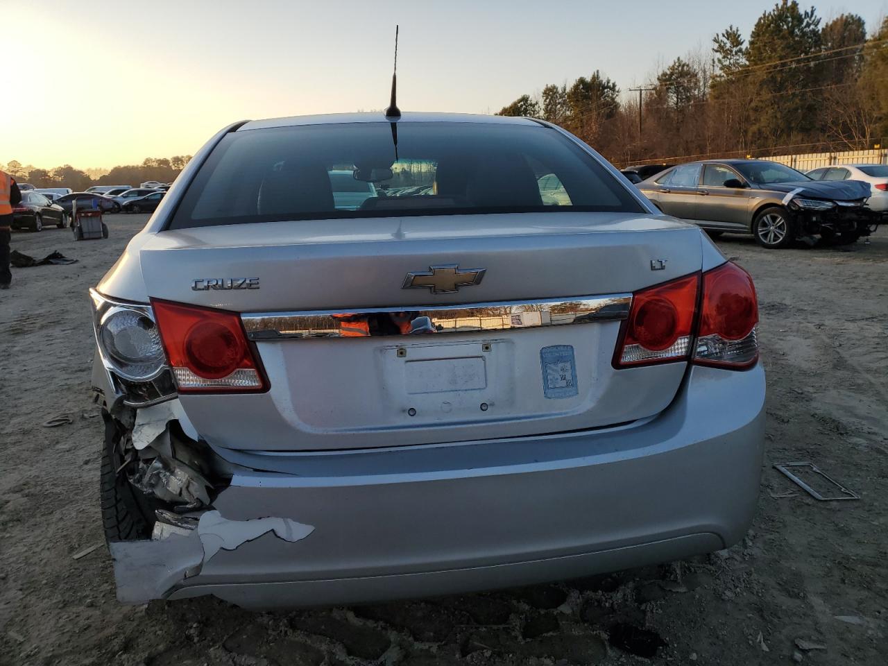 2012 Chevrolet Cruze VIN 1G1PG5SC6C7255514 Copart auction photo, rear end / mechanical damage thumbnail 6