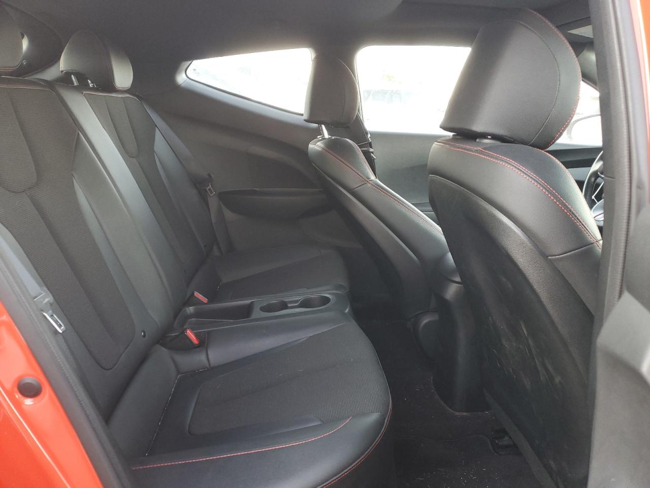 2019 Hyundai Veloster VIN KMHTG6AF8KU008840 Copart auction photo, front end damage thumbnail 10