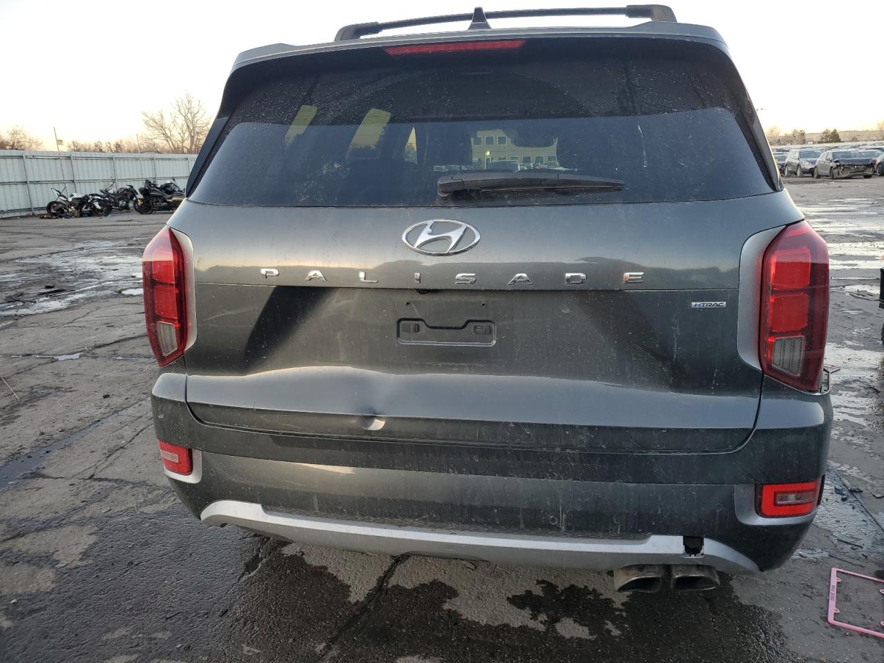 2021 Hyundai Palisade VIN KM8R5DHE7MU209441 Copart auction photo, front end / side damage thumbnail 6