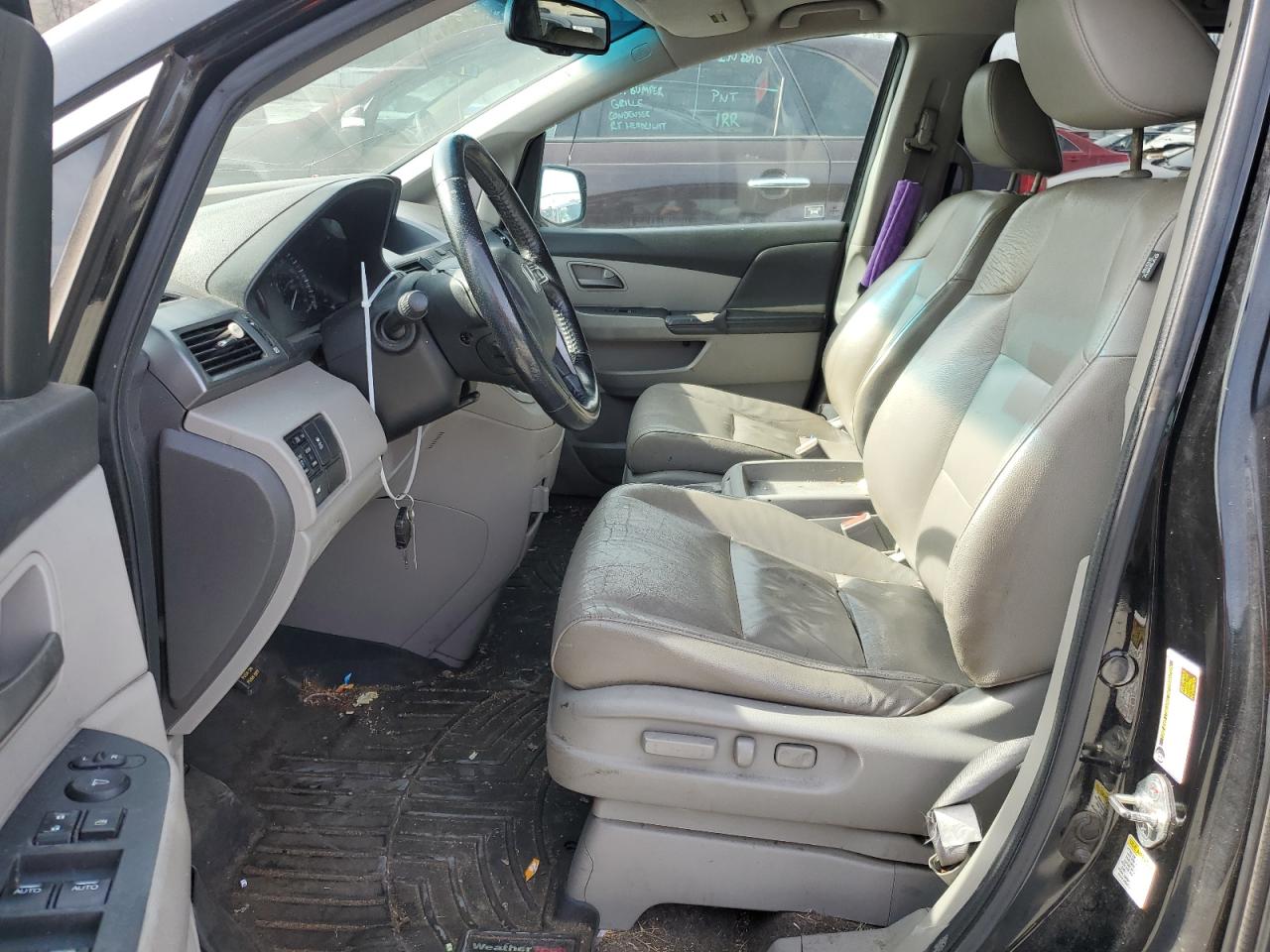 2011 Honda Odyssey VIN 5FNRL5H64BB010524 Copart auction photo, side damage thumbnail 7