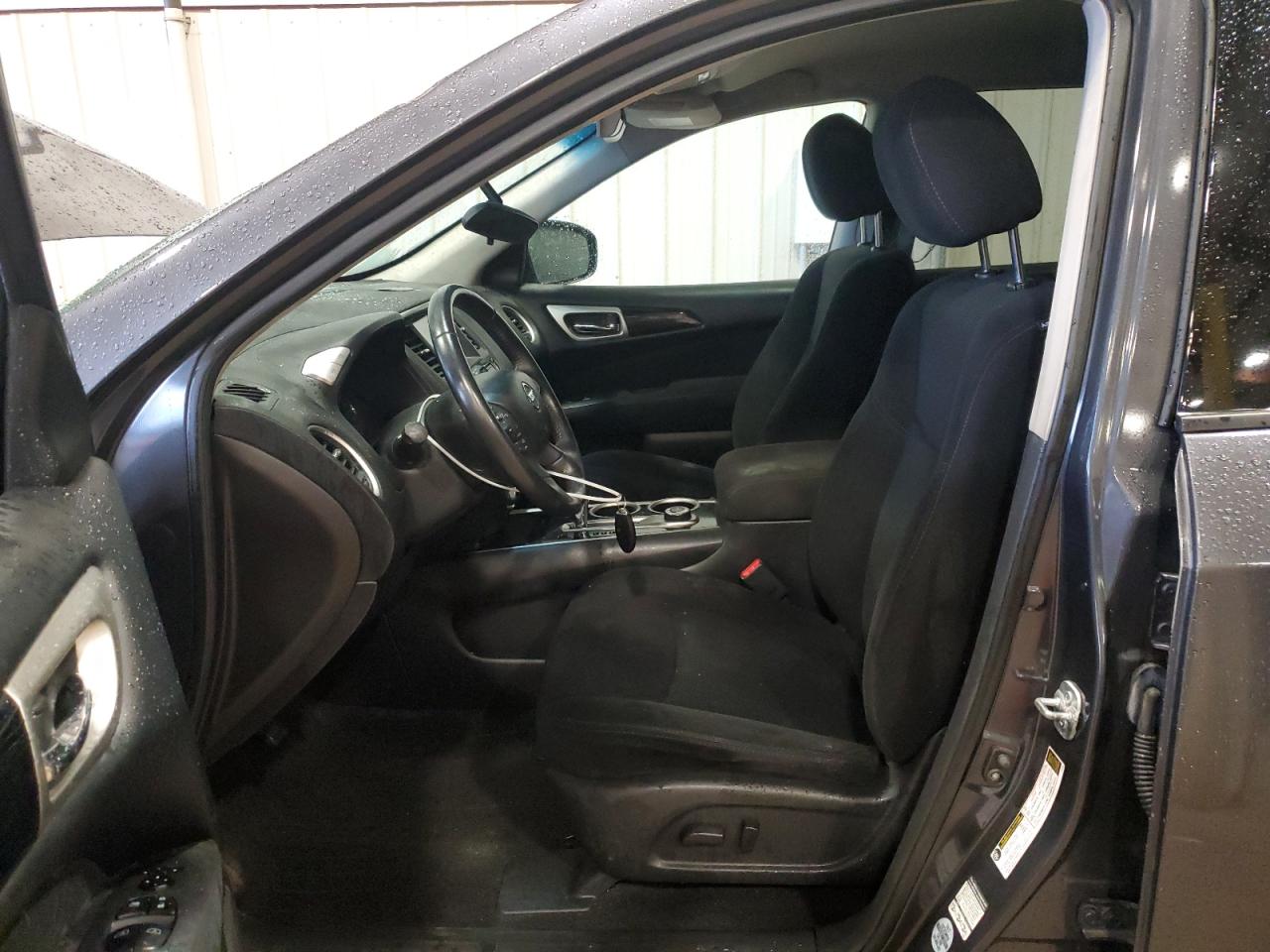 2014 Nissan Pathfinder VIN 5N1AR2MM1EC733632 Copart auction photo, top/roof / front end damage thumbnail 7