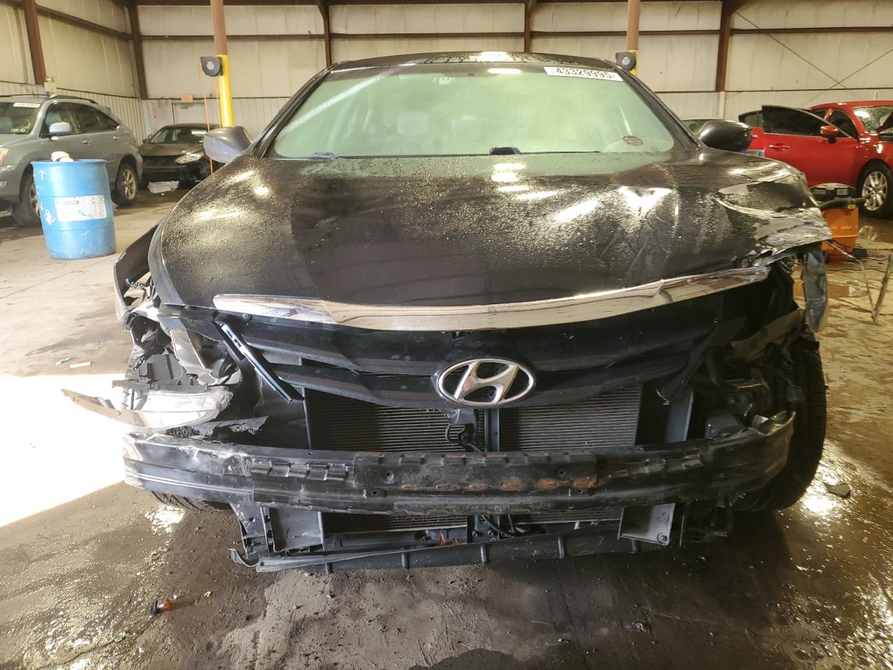 2011 Hyundai Sonata VIN 5NPEB4AC1BH293185 Copart auction photo, front end damage thumbnail 5