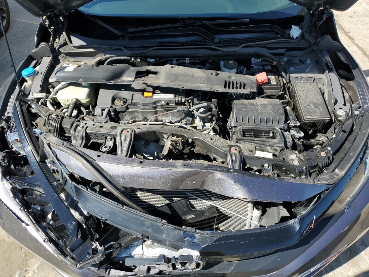2019 Honda Civic VIN 2HGFC2F64KH584895 Copart auction photo, front end damage thumbnail 11