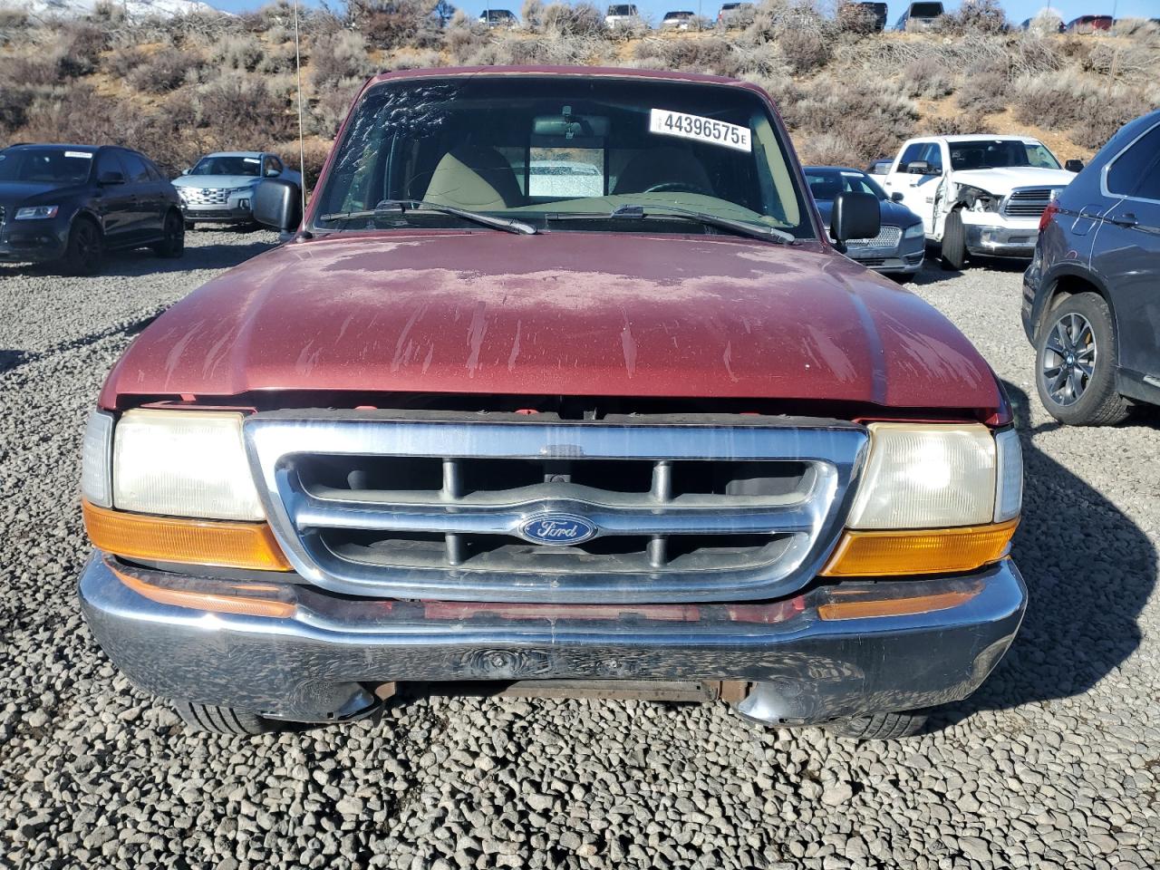 1999 Ford Ranger VIN 1FTYR14V4XPB45225 Copart auction photo, rear end damage thumbnail 5