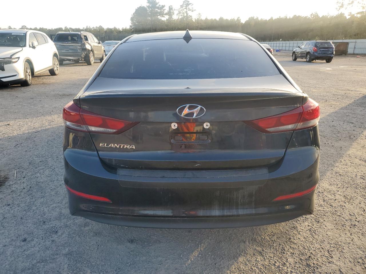 2017 Hyundai Elantra VIN KMHD84LF7HU179932 Copart auction photo, front end damage thumbnail 6