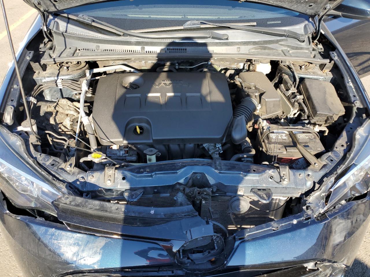 2017 Toyota Corolla VIN 5YFBURHE7HP642038 Copart auction photo, rear end / front end damage thumbnail 11