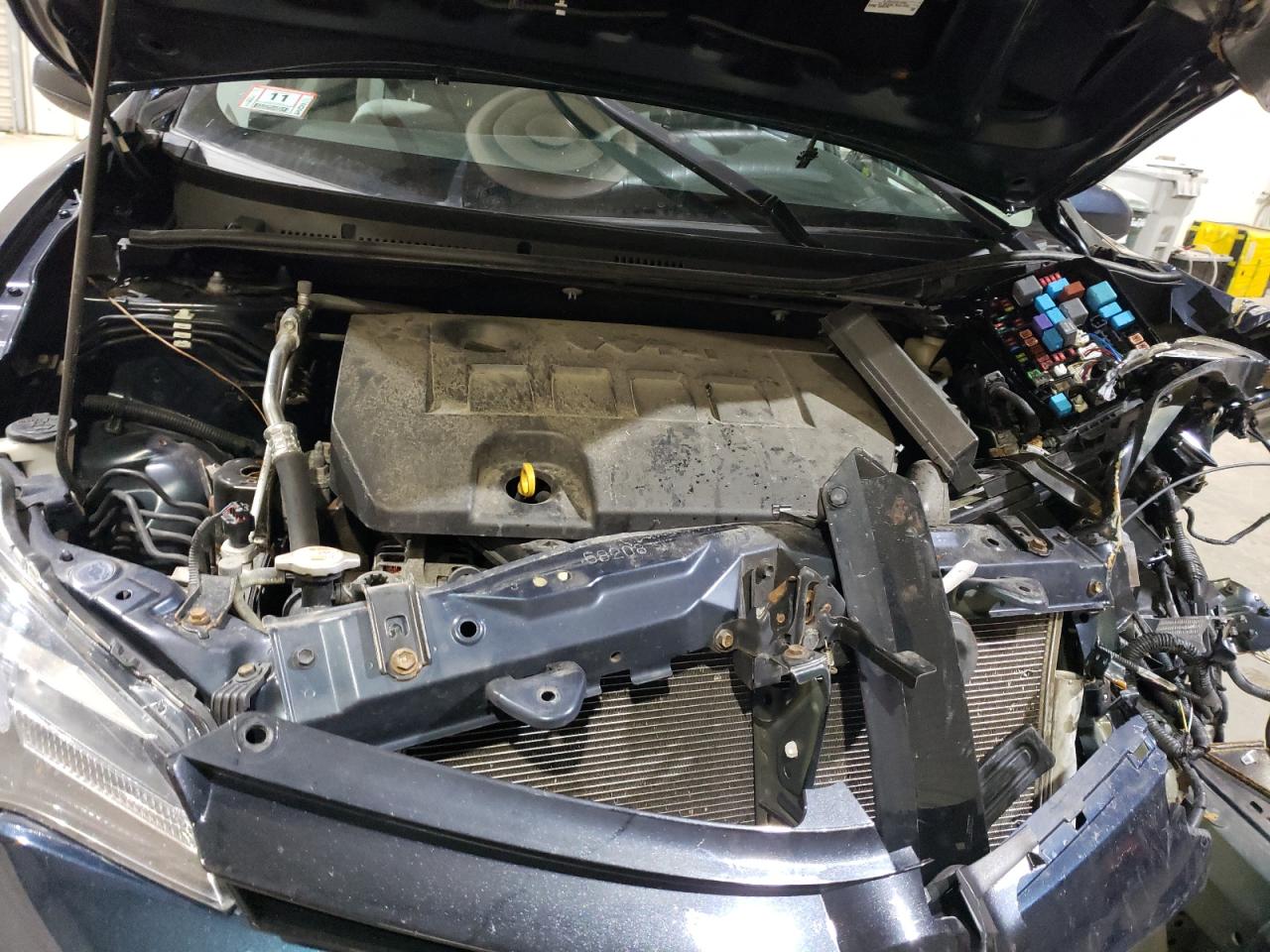 2017 Toyota Corolla VIN 2T1BURHE5HC827561 Copart auction photo, front end damage thumbnail 13
