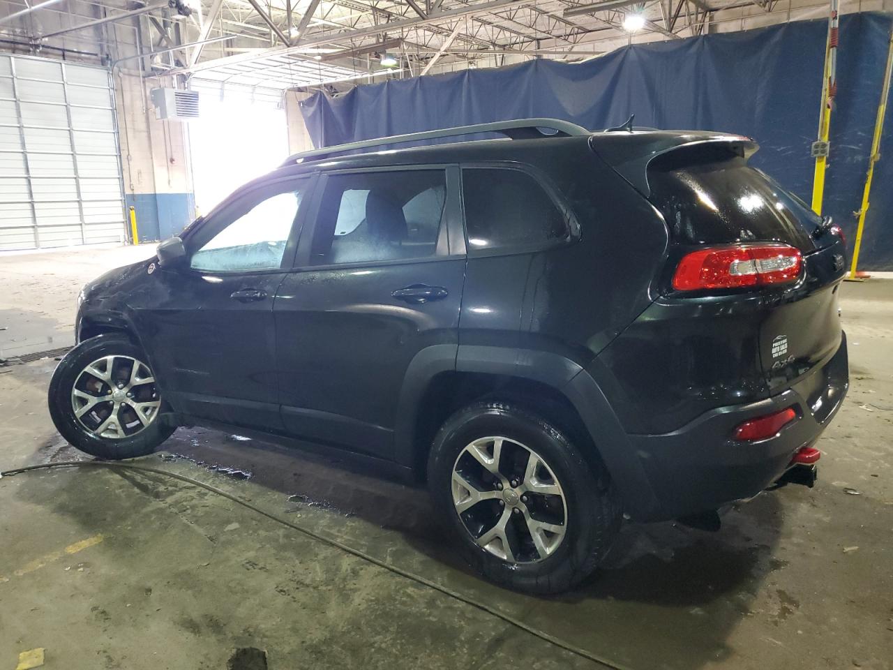 2014 Jeep Cherokee VIN 1C4PJMBS0EW111606 Copart auction photo, front end / undercarriage damage thumbnail 2