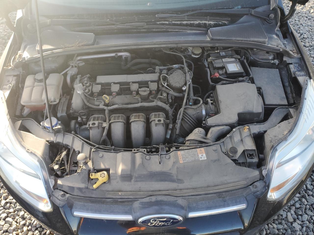 2014 Ford Focus VIN 1FADP3F2XEL294834 Copart auction photo, rear end damage thumbnail 11