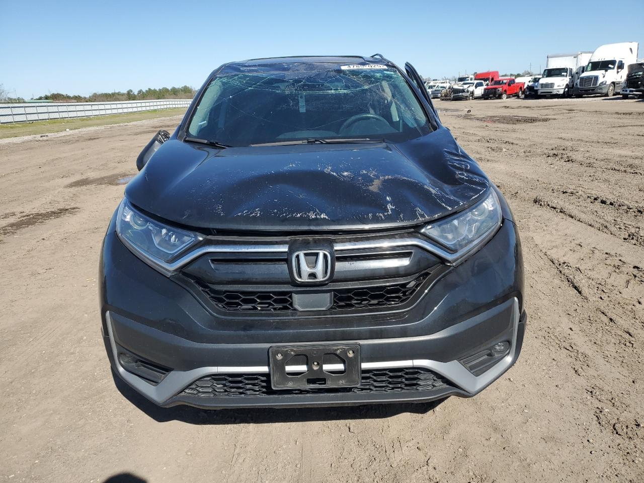 2022 Honda CR-V VIN 5J6RW1H88NA022331 Copart auction photo, rollover / side damage thumbnail 5