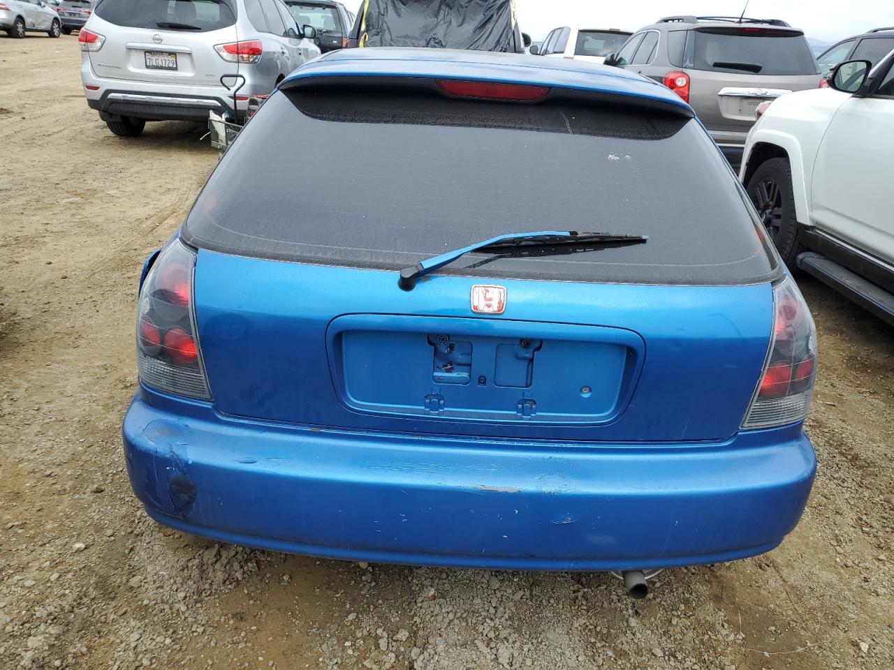 1998 Honda Civic VIN 2HGEJ6445WH118876 Copart auction photo, front end damage thumbnail 6