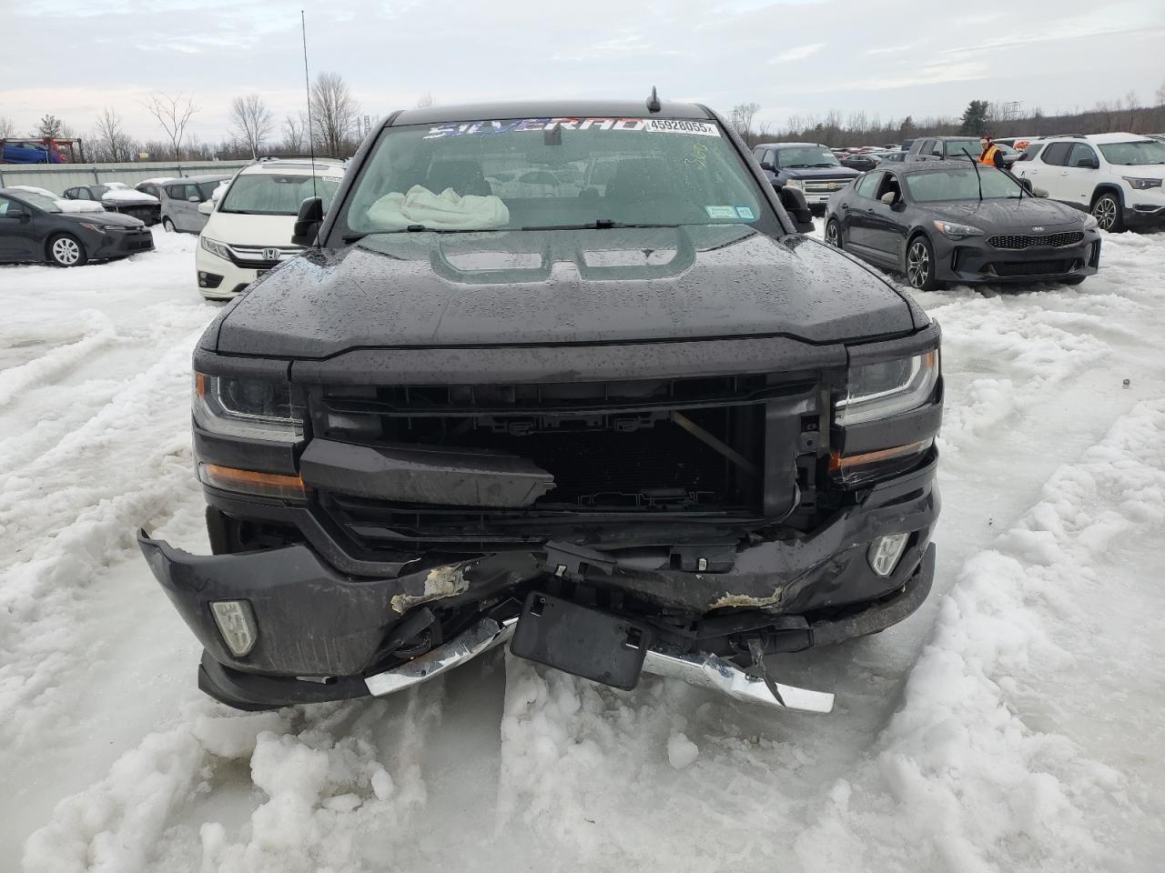 2016 Chevrolet Silverado VIN 1GCVKREC8GZ196752 Copart auction photo, front end / minor dent/scratches damage thumbnail 5