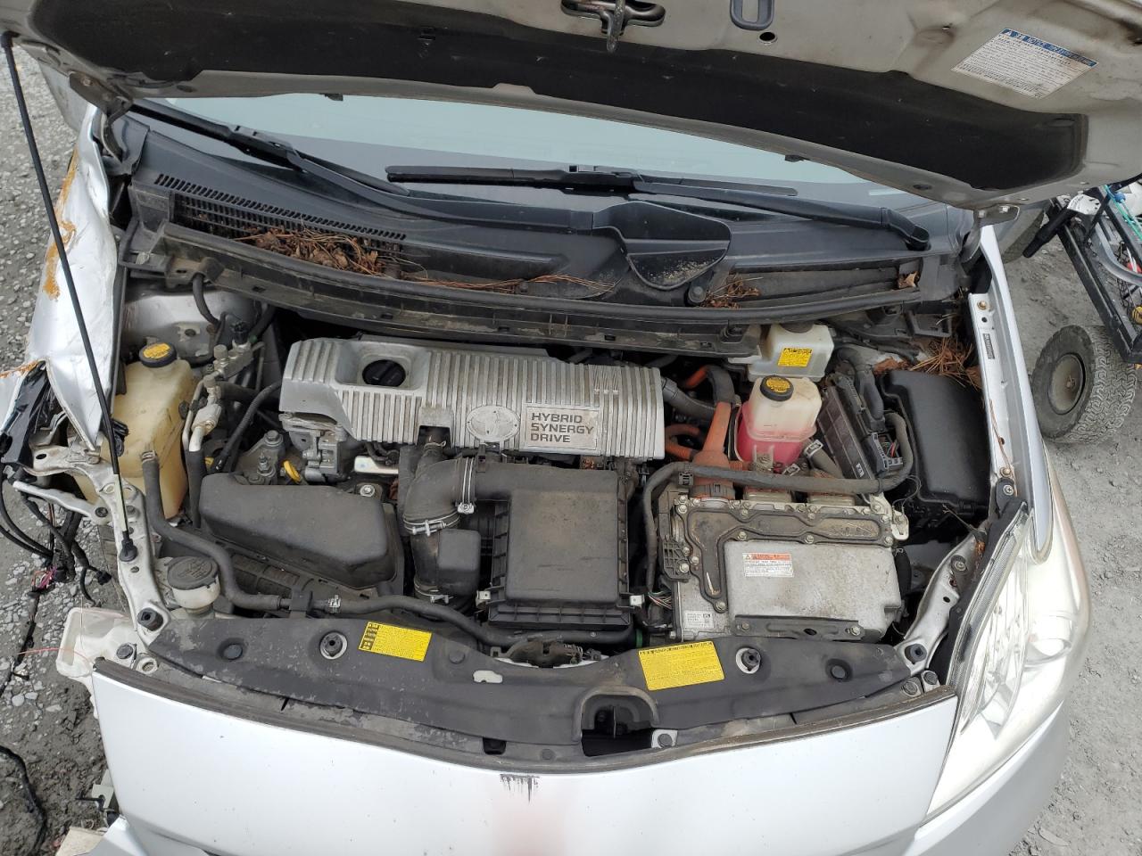 2012 Toyota Prius VIN JTDKN3DU9C5480099 Copart auction photo, front end / side damage thumbnail 11