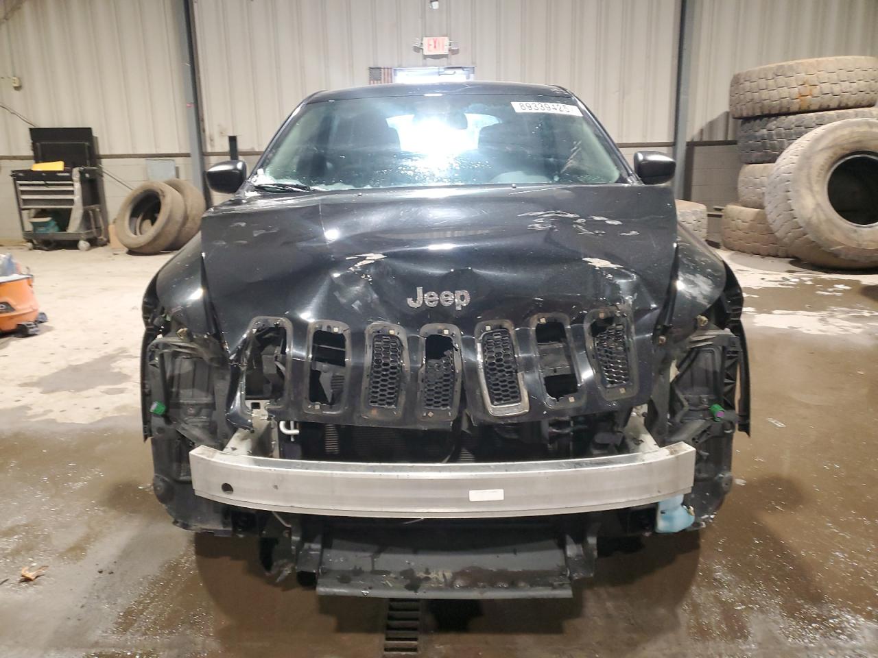 2014 Jeep Grand Cherokee VIN 1C4PJMAB2EW317379 Copart auction photo, front end damage thumbnail 5