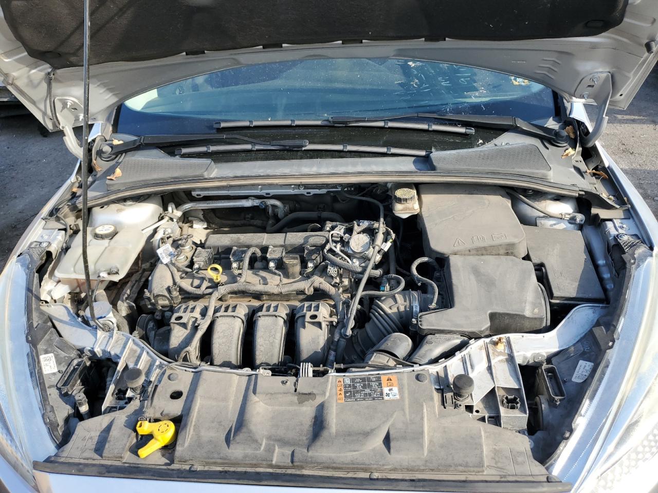 2017 Ford Focus VIN 1FADP3E28HL314908 Copart auction photo, all over damage thumbnail 11