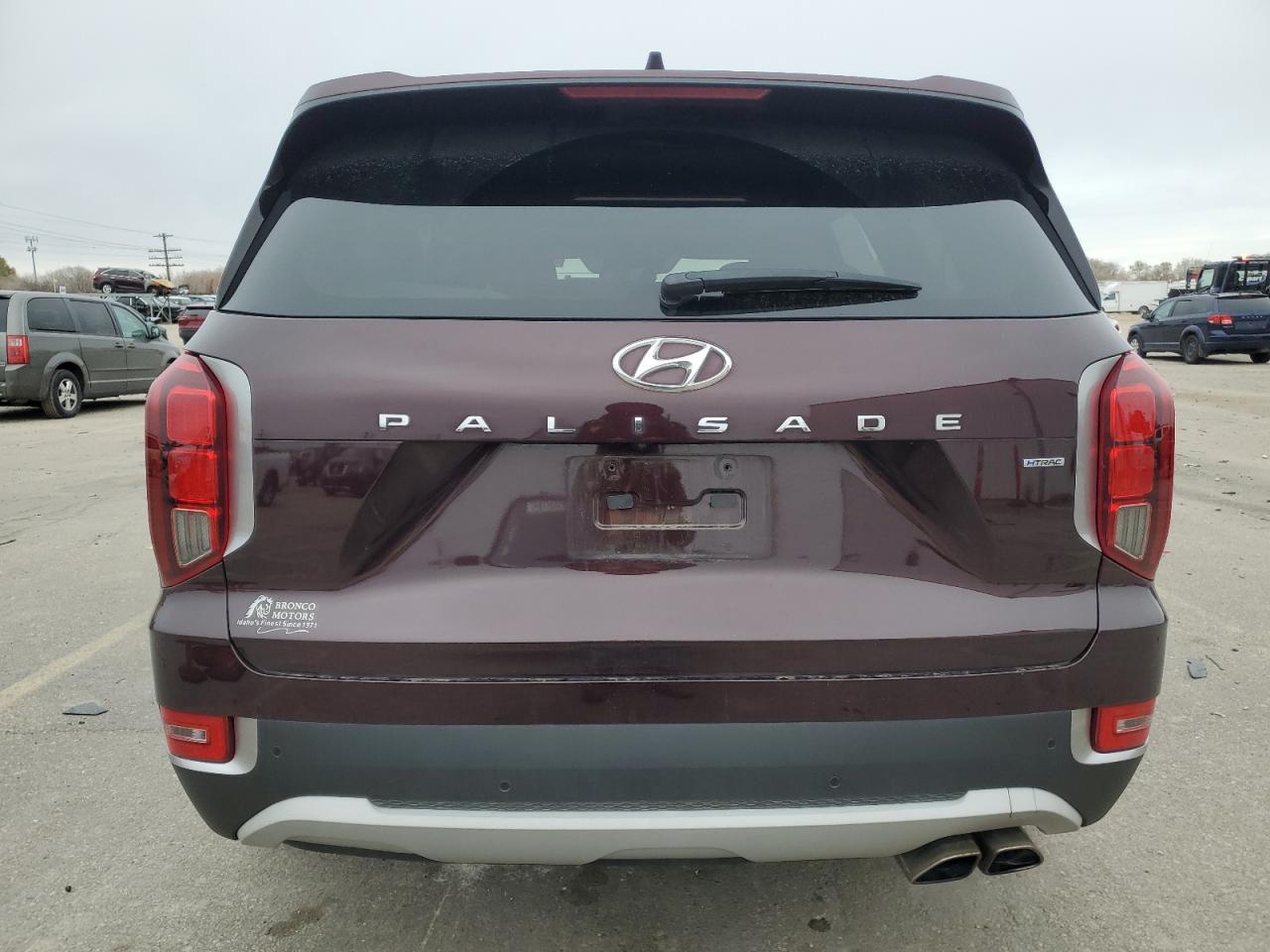 2021 Hyundai Palisade VIN KM8R4DHE4MU263184 Copart auction photo, front end / undercarriage damage thumbnail 6