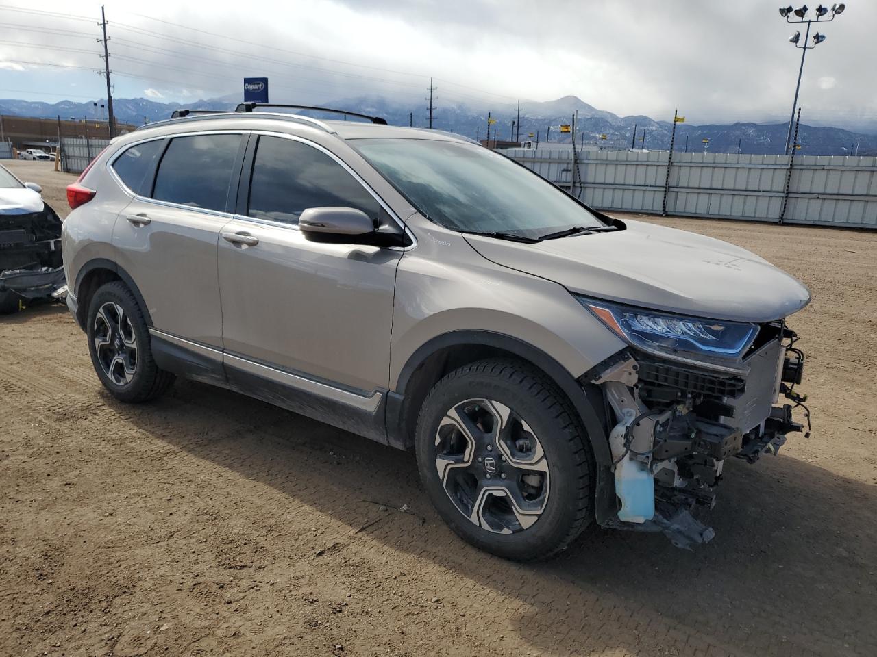 2019 Honda CR-V VIN 5J6RW2H95KL014539 Copart auction photo, front end damage thumbnail 4