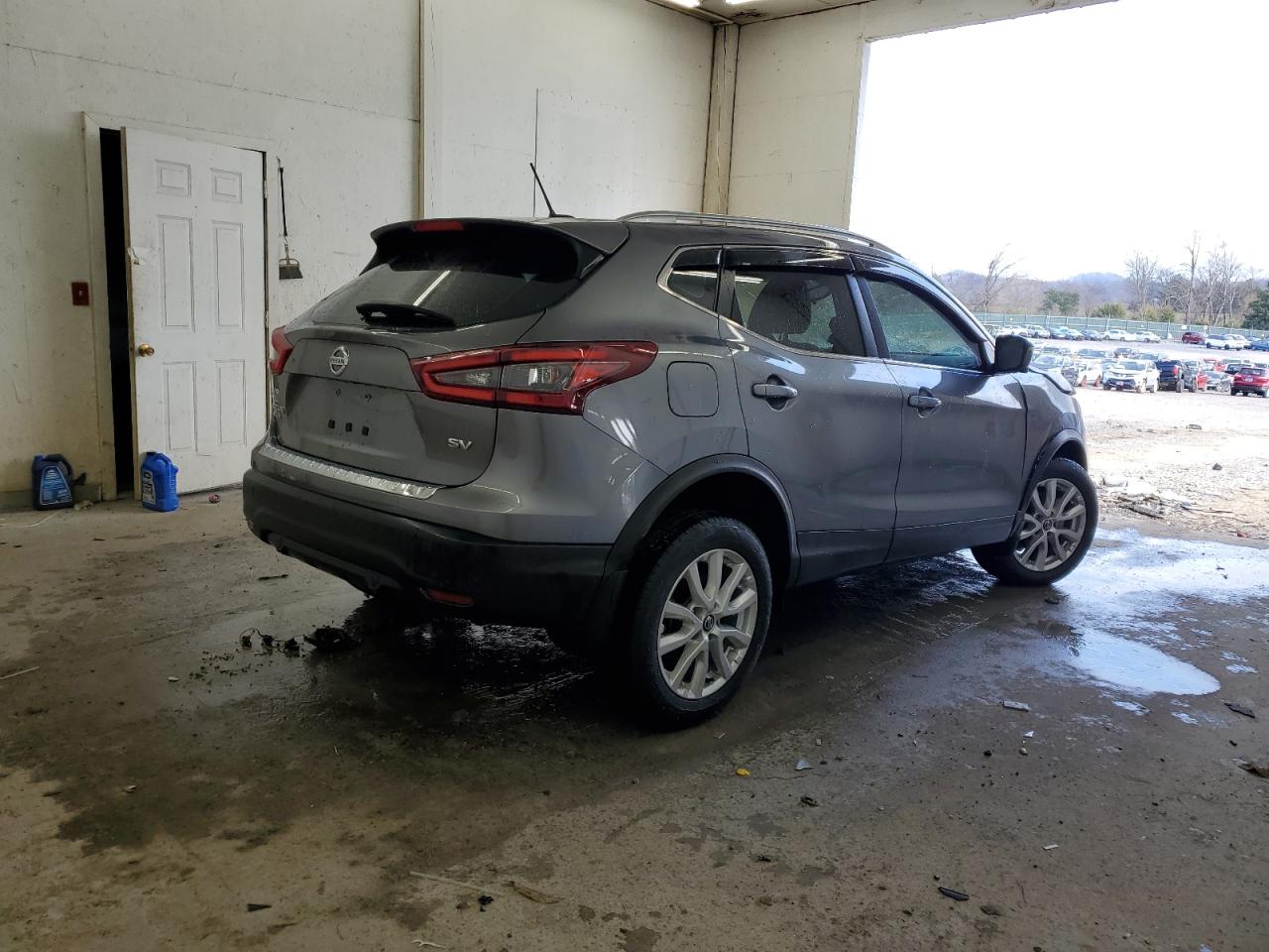 2021 Nissan Rogue VIN JN1BJ1BV6MW568375 Copart auction photo, front end / side damage thumbnail 3