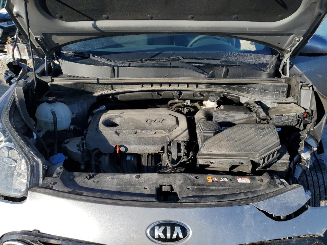 2020 KIA Sportage VIN KNDPM3AC0L7755626 Copart auction photo, front end damage thumbnail 12