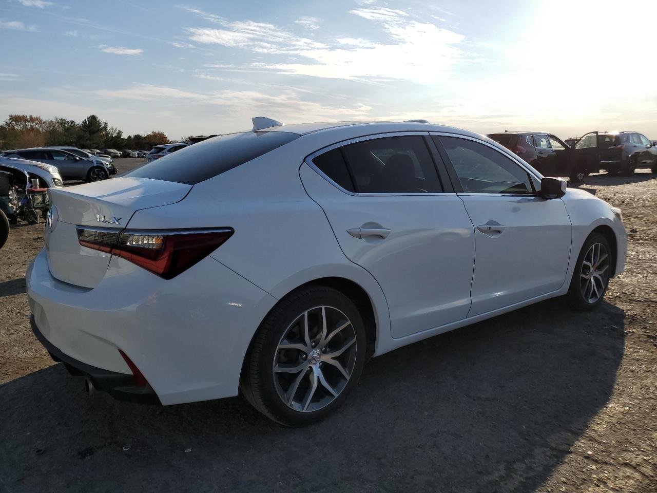 2019 Acura ILX VIN 19UDE2F74KA006059 Copart auction photo, side damage thumbnail 3