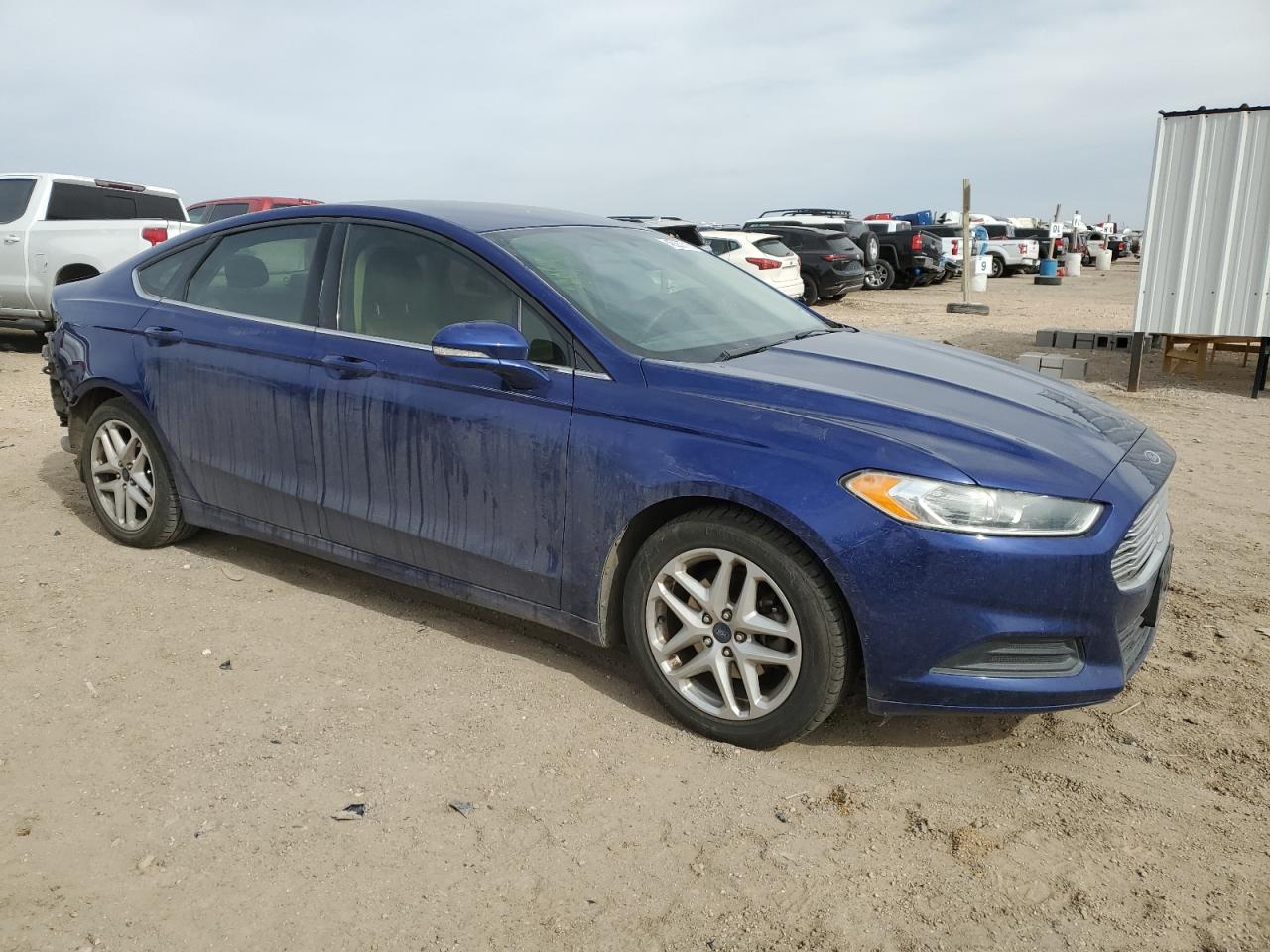 2013 Ford Fusion VIN 3FA6P0HR8DR234679 Copart auction photo, rear end damage thumbnail 4