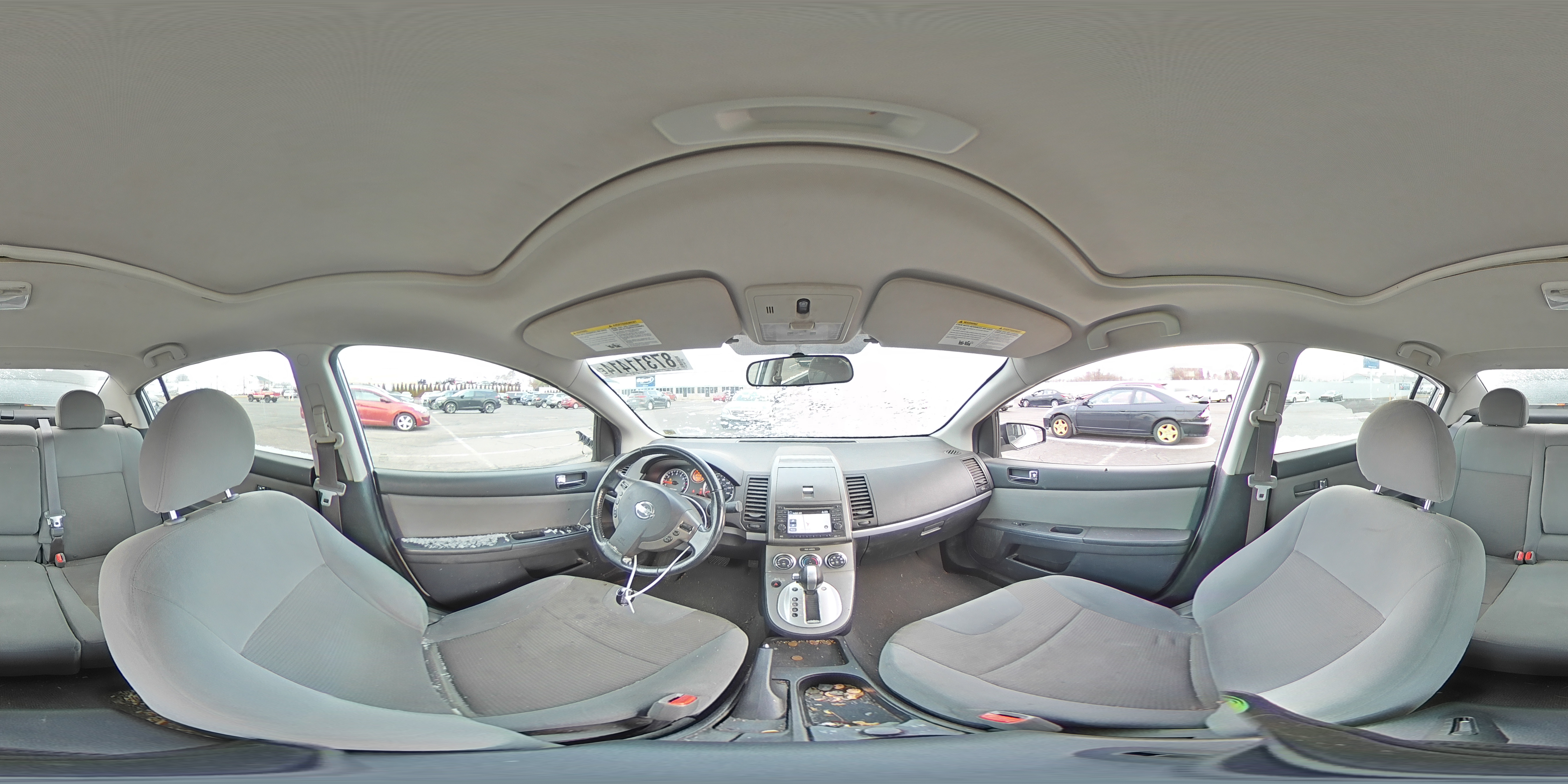 2012 Nissan Sentra VIN 3N1AB6AP5CL714634 Copart auction photo, all over damage thumbnail 12