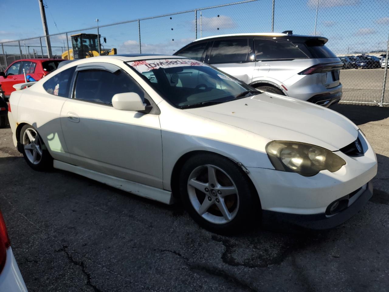 2002 Acura RSX VIN JH4DC53072C020456 Copart auction photo, minor dent/scratches damage thumbnail 4