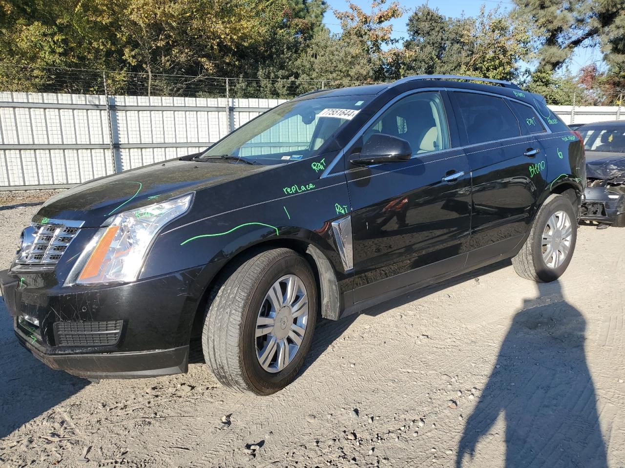 2013 Cadillac SRX VIN 3GYFNCE37DS562888
