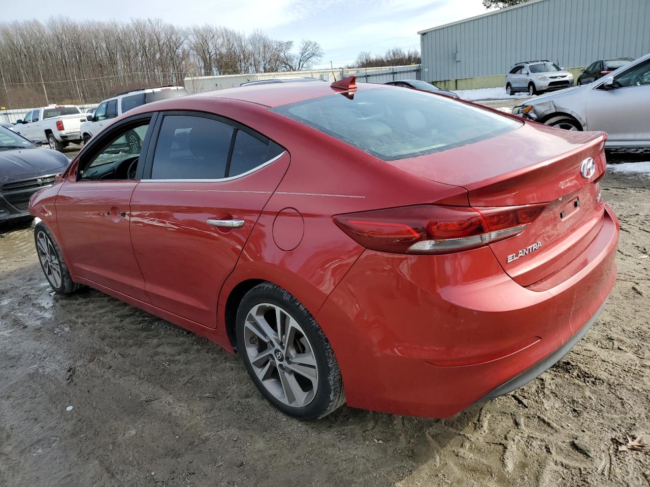 2017 Hyundai Elantra VIN 5NPD84LF8HH009237 Copart auction photo, front end damage thumbnail 2