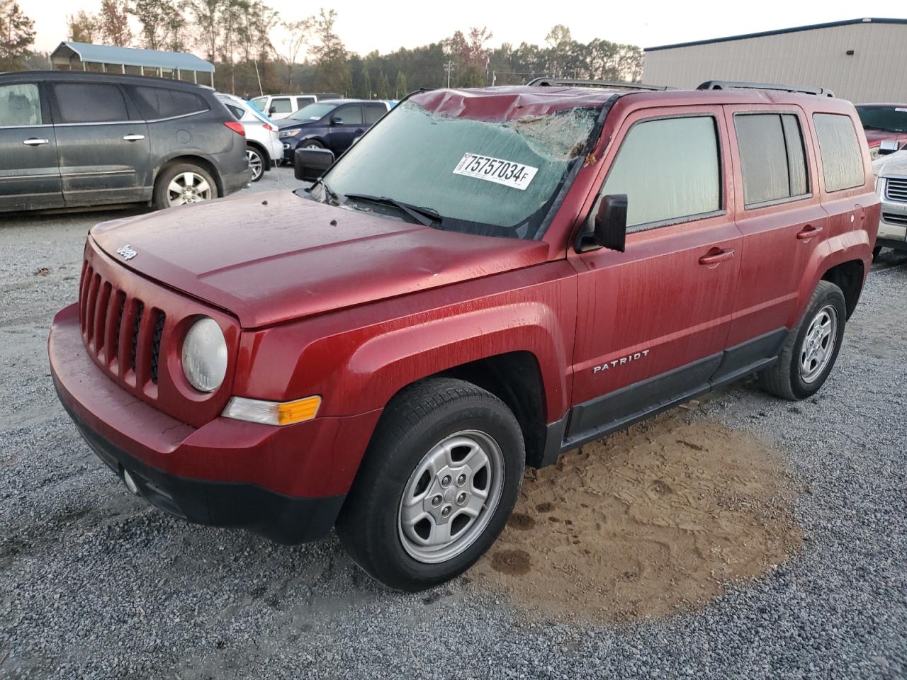 2012 Jeep Liberty (Patriot) VIN 1C4NJPBA2CD559449