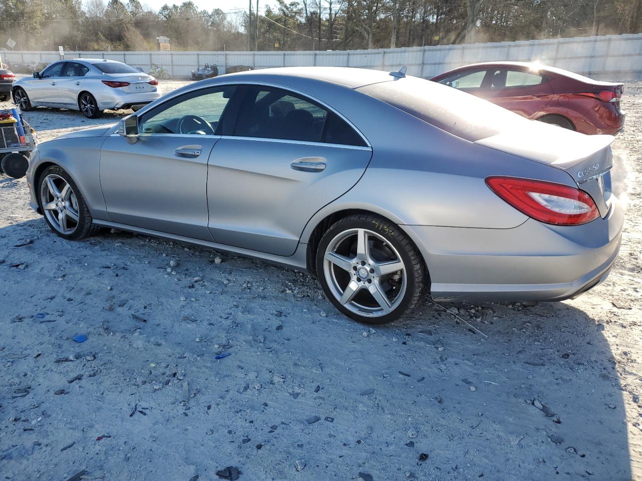 2014 Mercedes-Benz Cls-klasse VIN WDDLJ7DB2EA129881 Copart auction photo, all over damage thumbnail 2