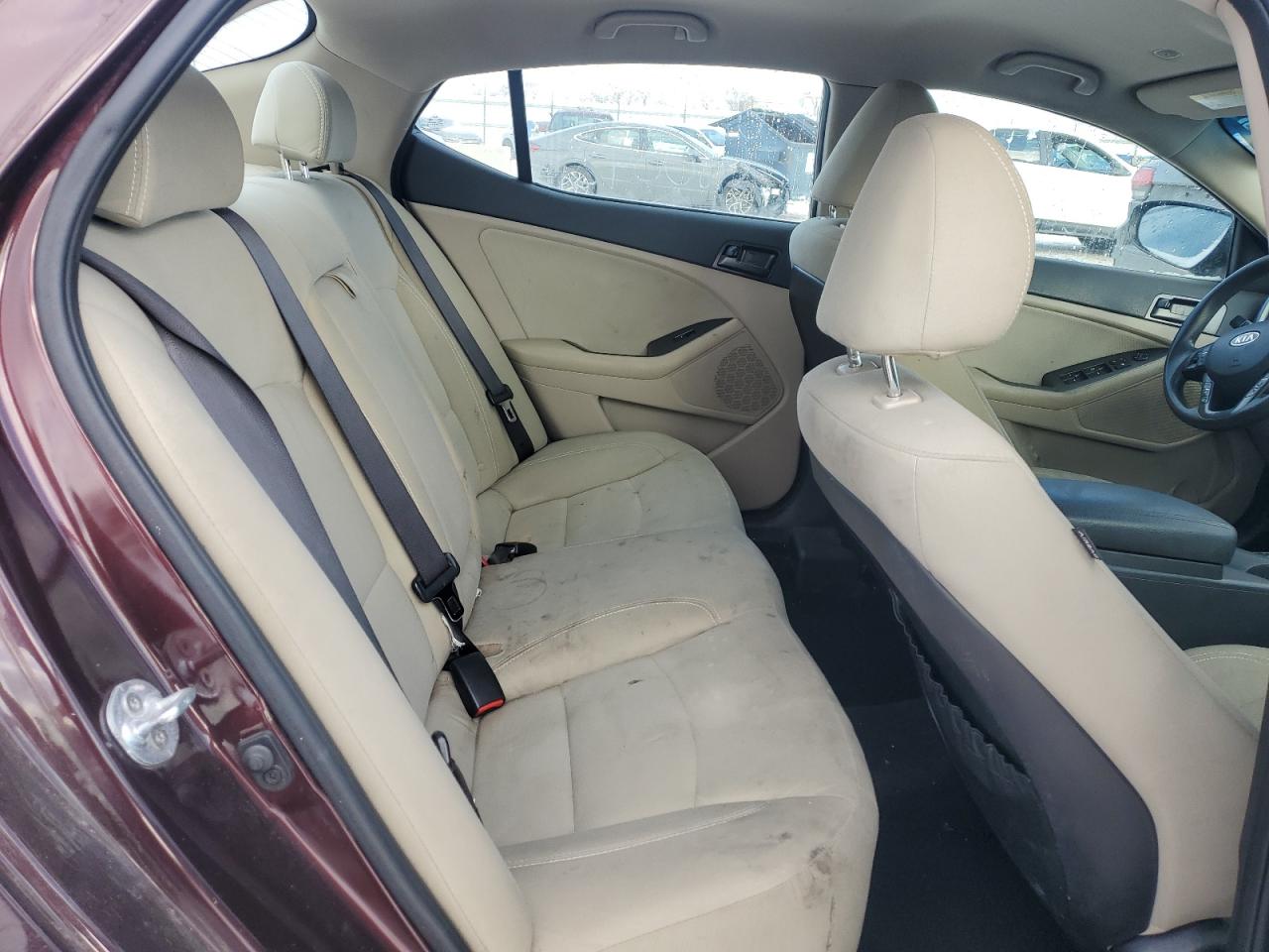 2012 KIA Optima VIN 5XXGM4A7XCG028154 Copart auction photo, vandalism damage thumbnail 10