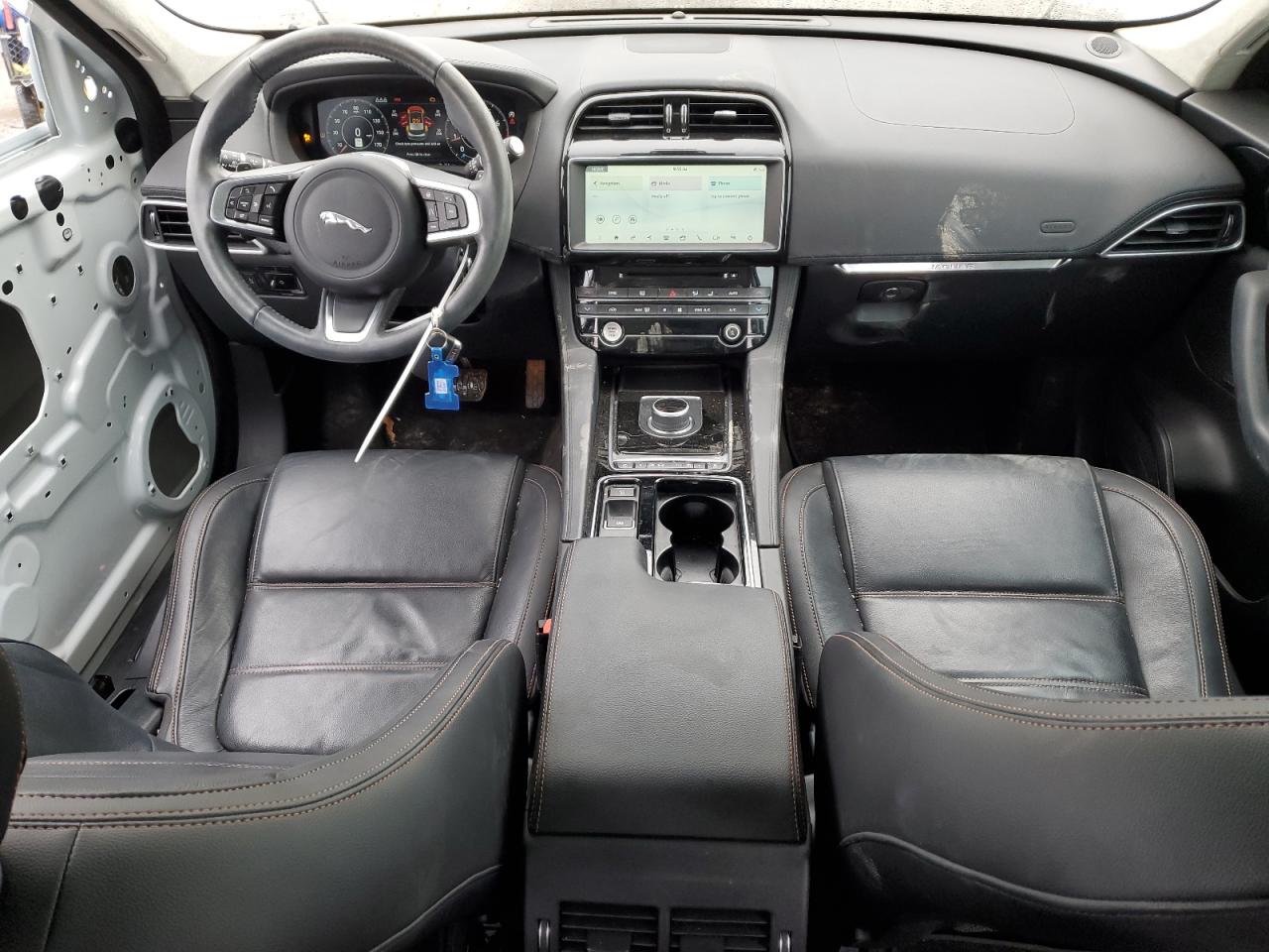 2020 Jaguar F-Pace VIN SADCK2FXXLA619957 Copart auction photo, all over damage thumbnail 8