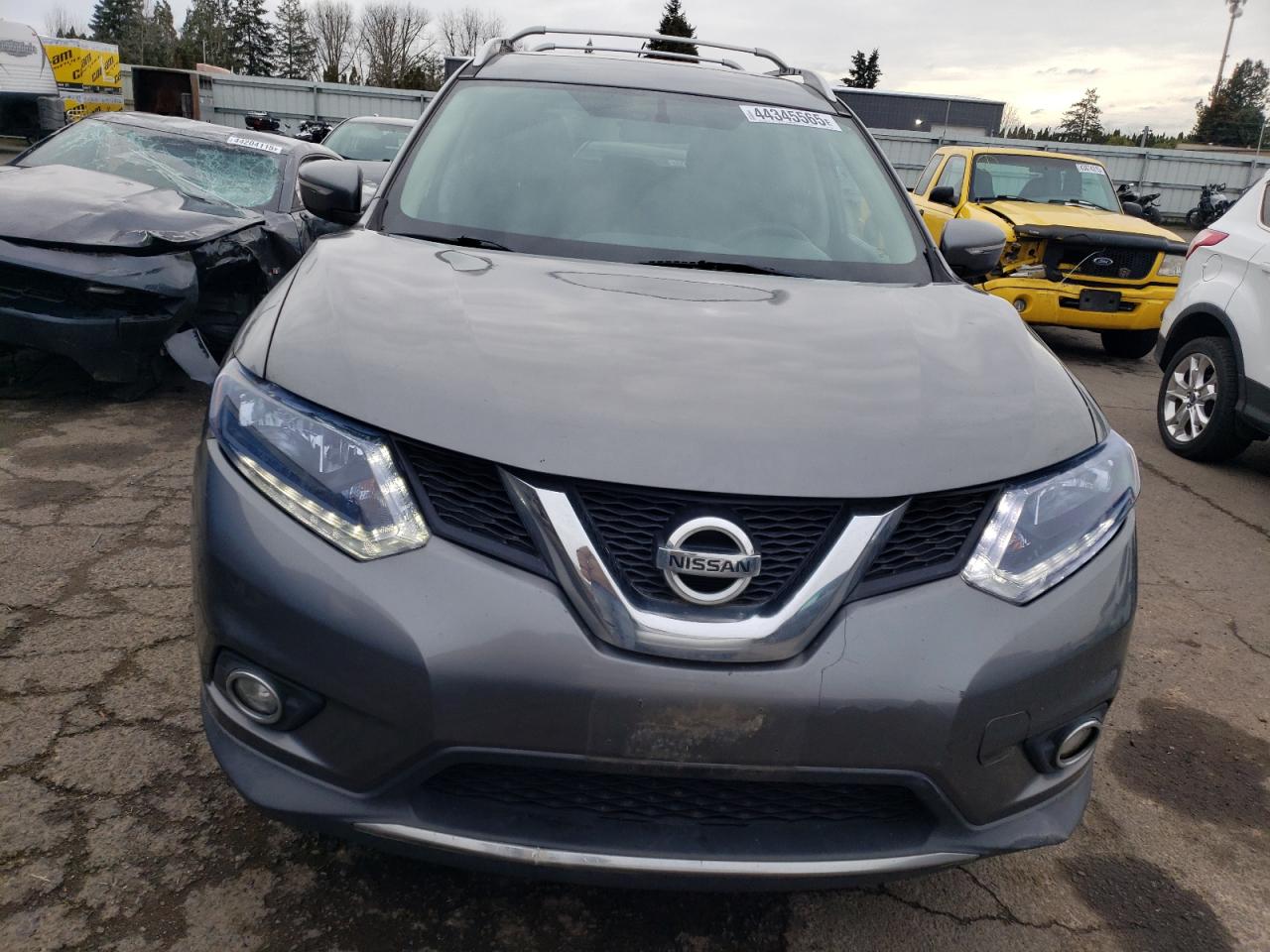 2015 Nissan Rogue VIN KNMAT2MVXFP511972 Copart auction photo, rear end damage thumbnail 5