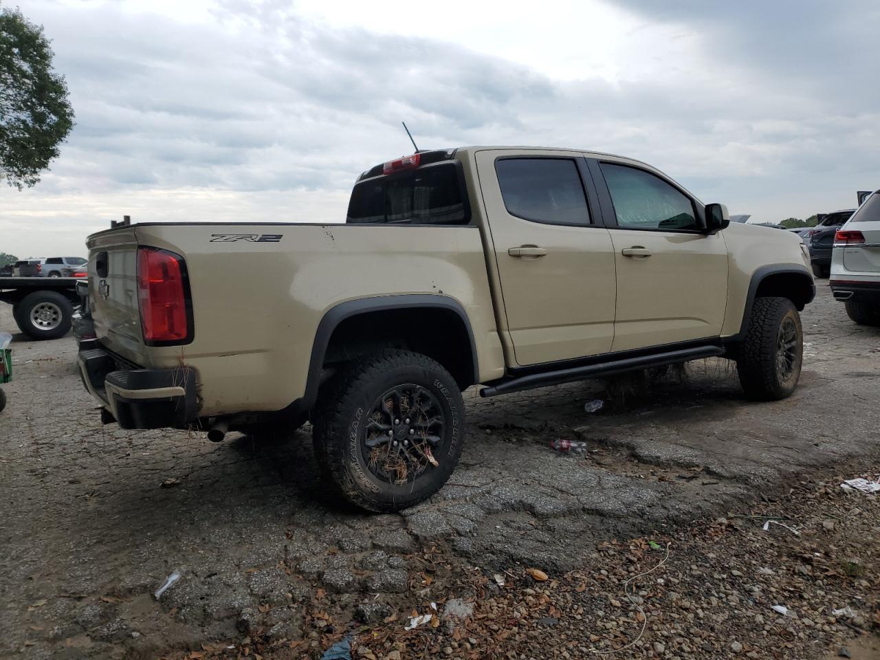 2019 Chevrolet Colorado VIN 1GCGTEEN5K1132045 Copart auction photo, water/flood damage thumbnail 3