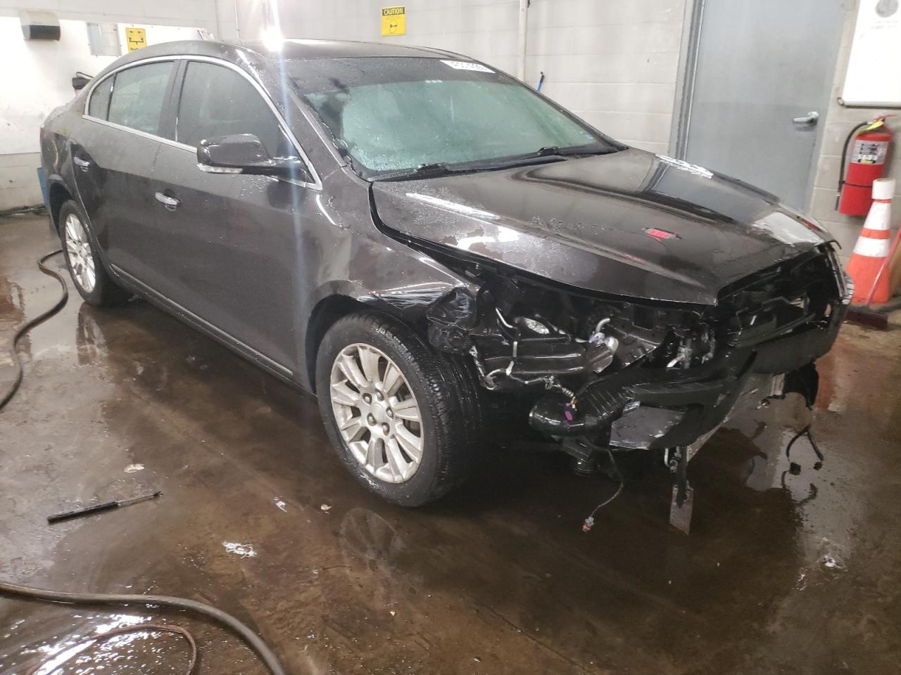 2013 Buick LaCrosse VIN 1G4GC5ER6DF322750 Copart auction photo, front end / minor dent/scratches damage thumbnail 4