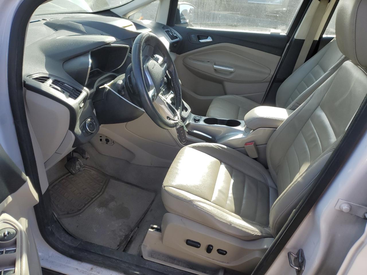 2014 Ford C-MAX VIN 1FADP5CU0EL520297 Copart auction photo, front end / side damage thumbnail 7